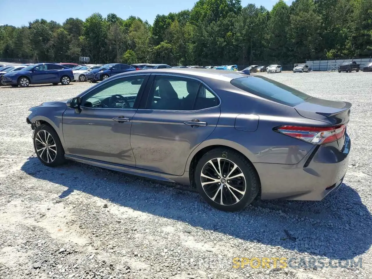 2 Photograph of a damaged car 4T1B11HK1KU222927 TOYOTA CAMRY 2019