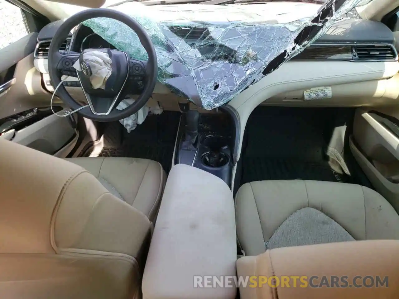 8 Photograph of a damaged car 4T1B11HK1KU224953 TOYOTA CAMRY 2019