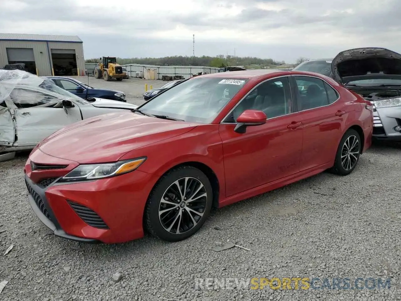 1 Photograph of a damaged car 4T1B11HK1KU225553 TOYOTA CAMRY 2019