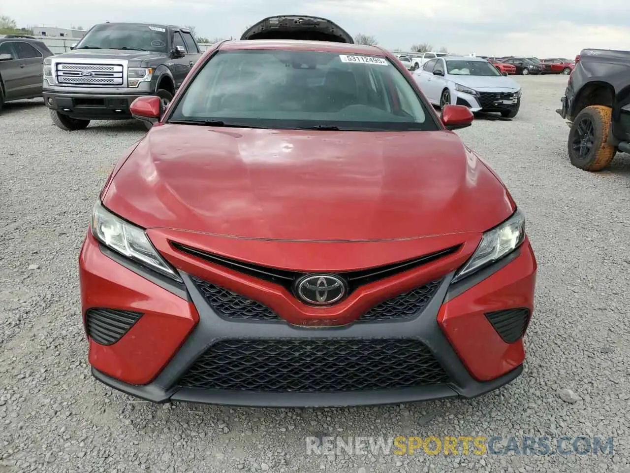 5 Photograph of a damaged car 4T1B11HK1KU225553 TOYOTA CAMRY 2019