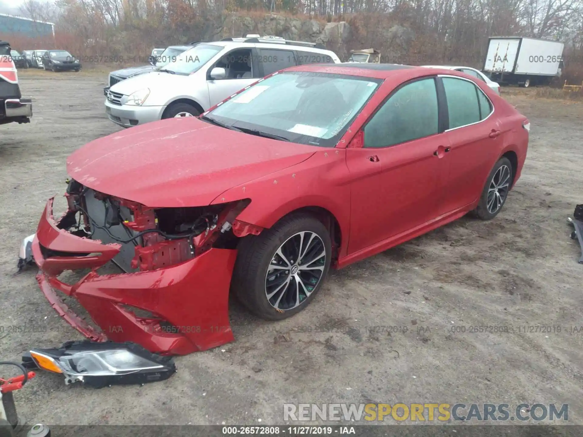 2 Photograph of a damaged car 4T1B11HK1KU225679 TOYOTA CAMRY 2019