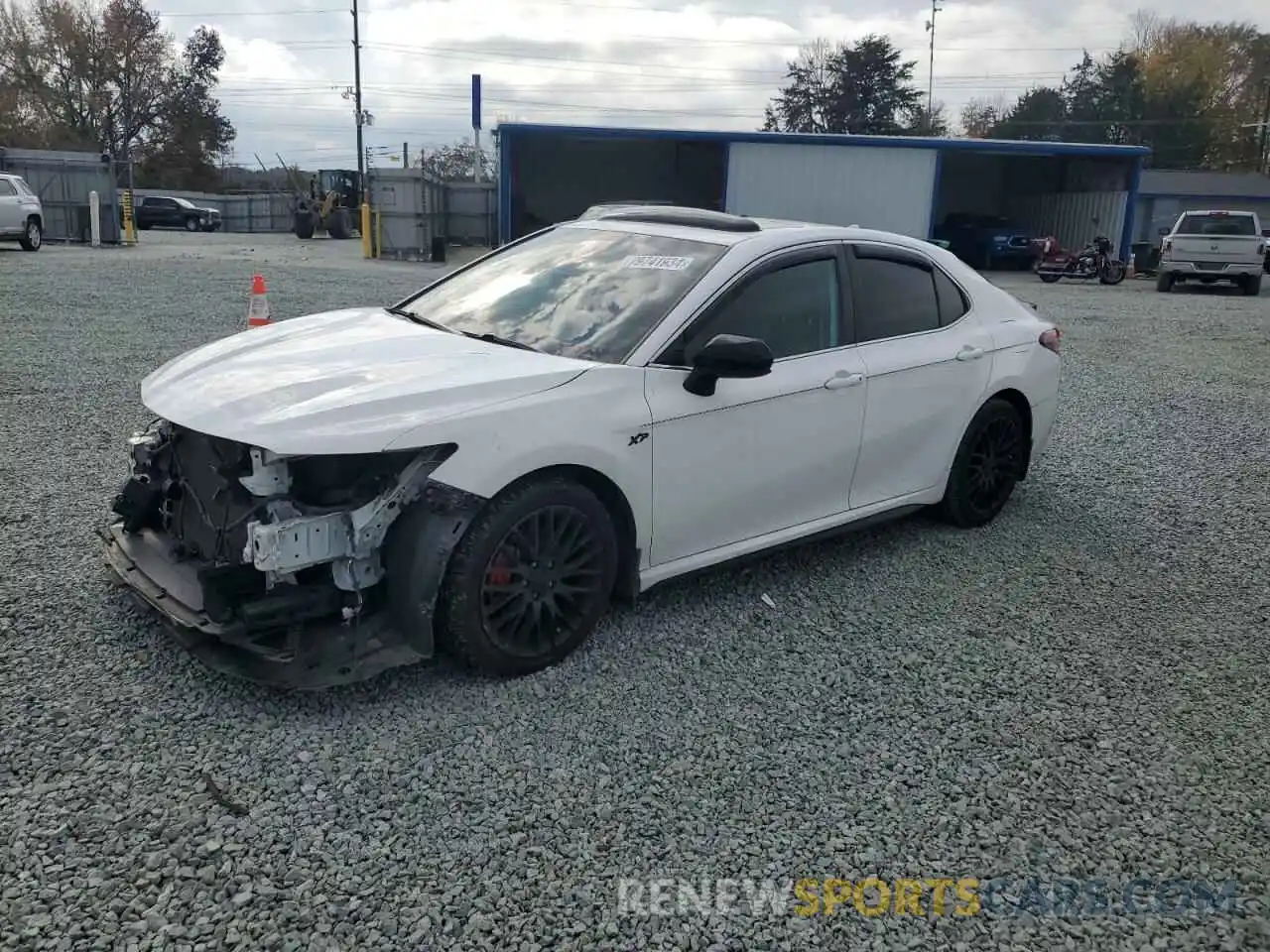 1 Photograph of a damaged car 4T1B11HK1KU226539 TOYOTA CAMRY 2019