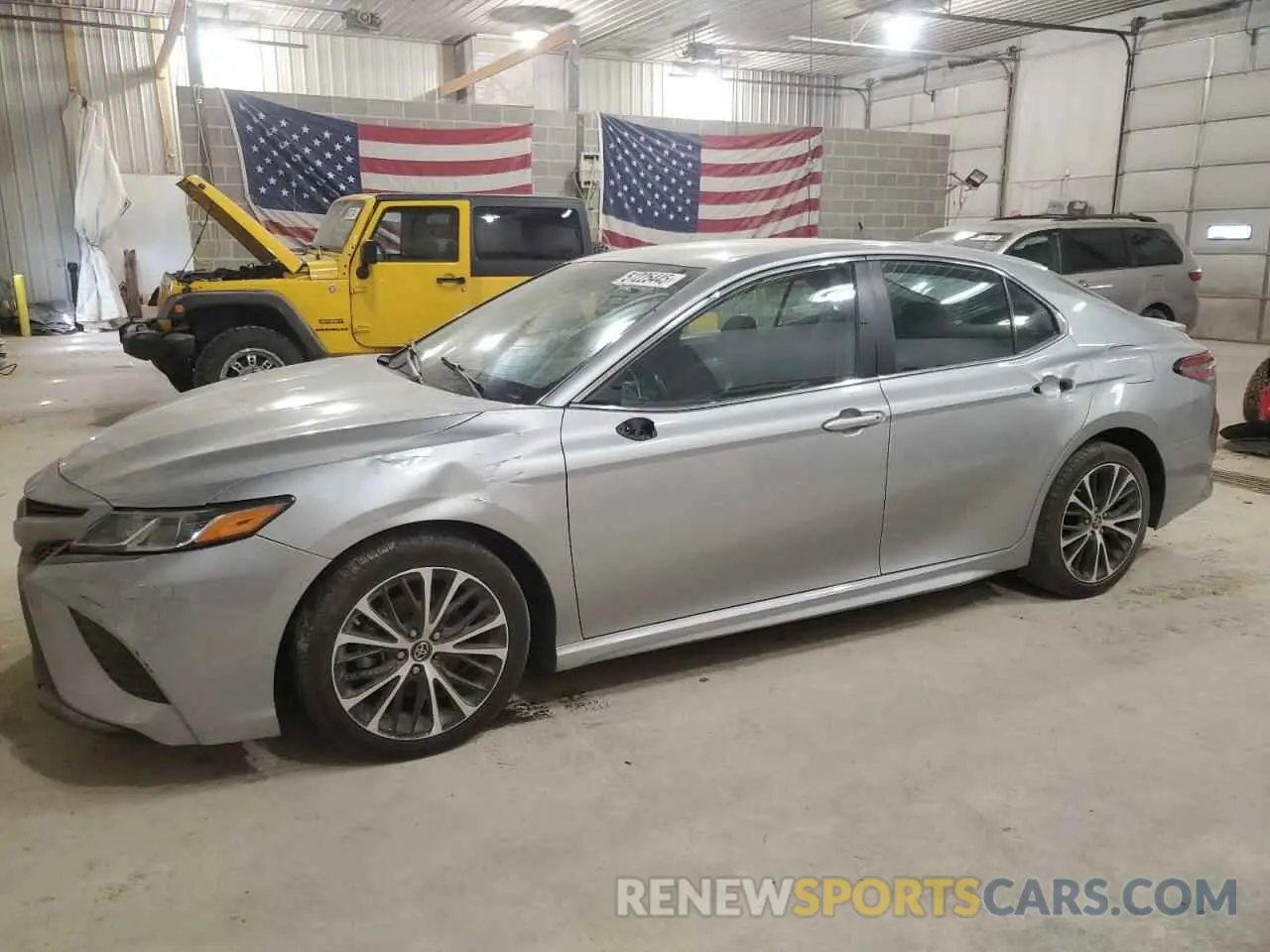 1 Photograph of a damaged car 4T1B11HK1KU227058 TOYOTA CAMRY 2019
