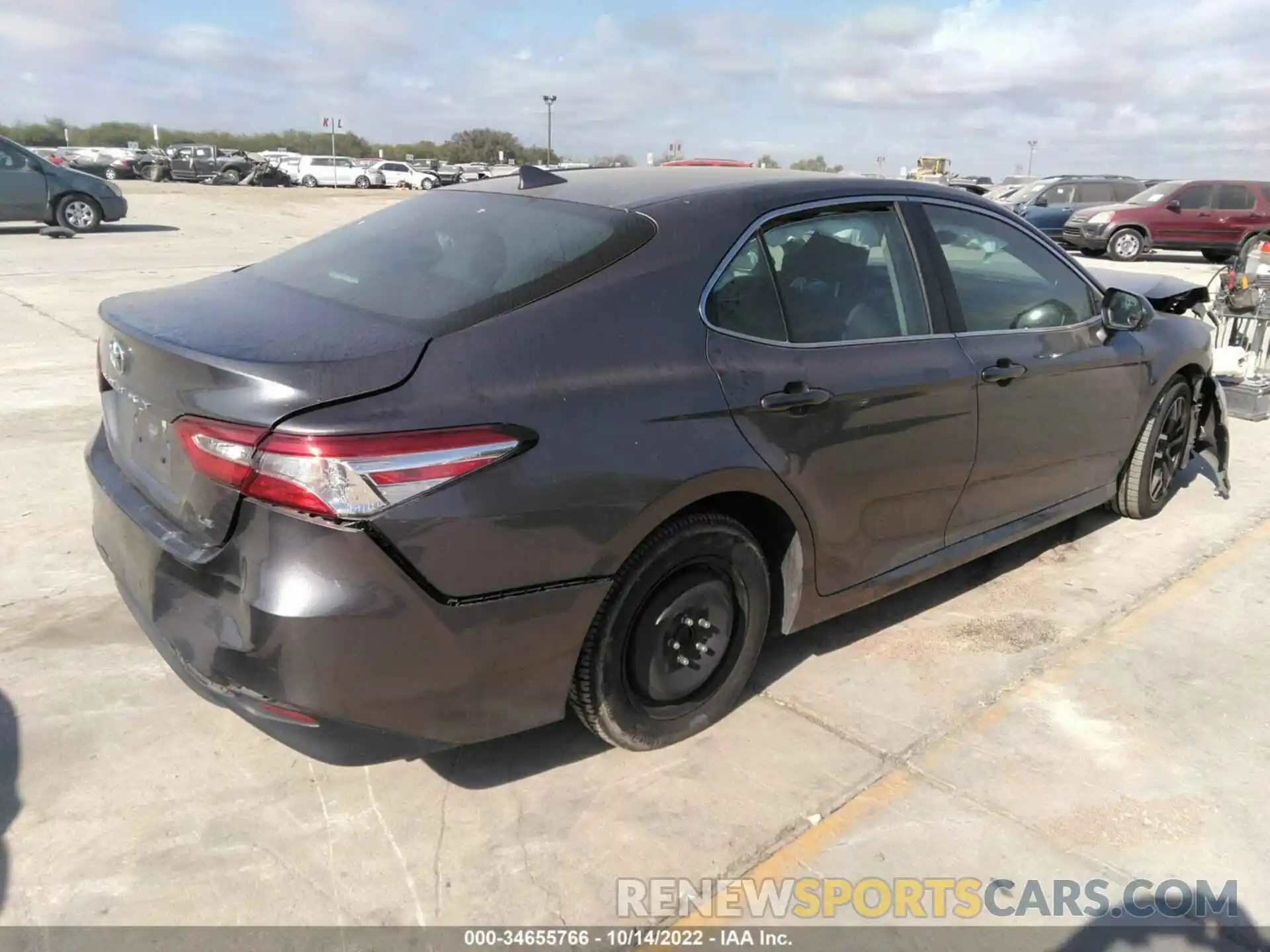 4 Photograph of a damaged car 4T1B11HK1KU227805 TOYOTA CAMRY 2019