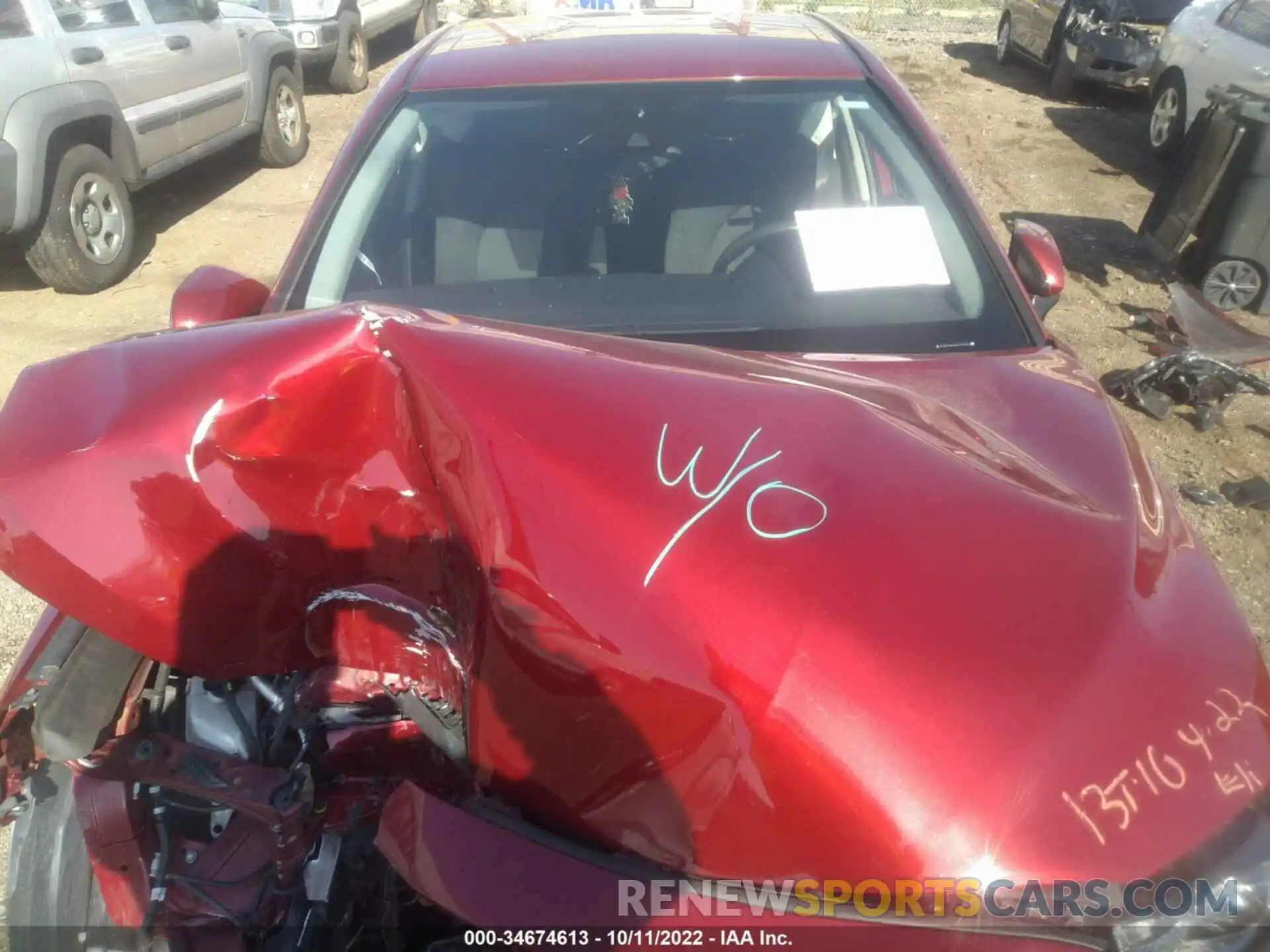 10 Photograph of a damaged car 4T1B11HK1KU233118 TOYOTA CAMRY 2019