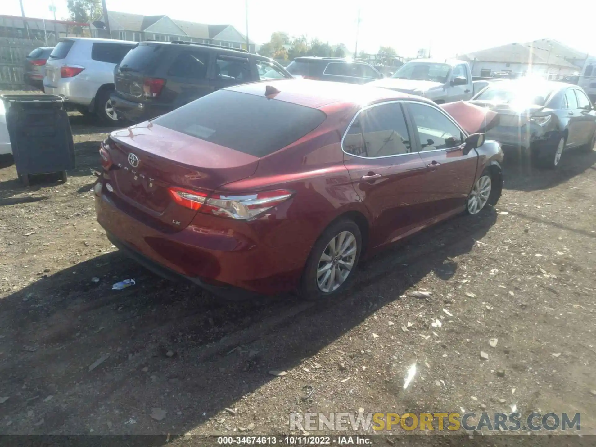 4 Photograph of a damaged car 4T1B11HK1KU233118 TOYOTA CAMRY 2019