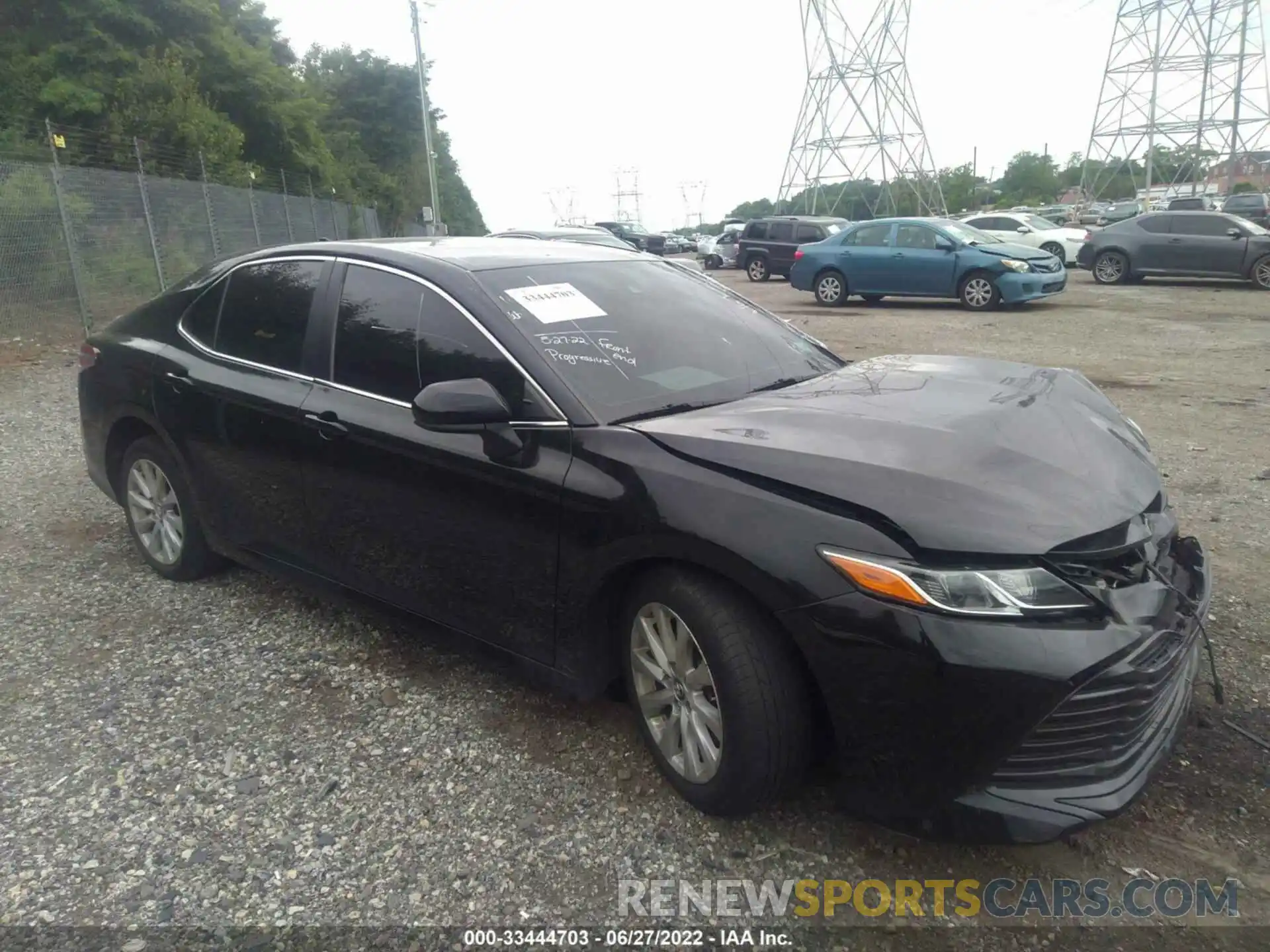 1 Photograph of a damaged car 4T1B11HK1KU233197 TOYOTA CAMRY 2019