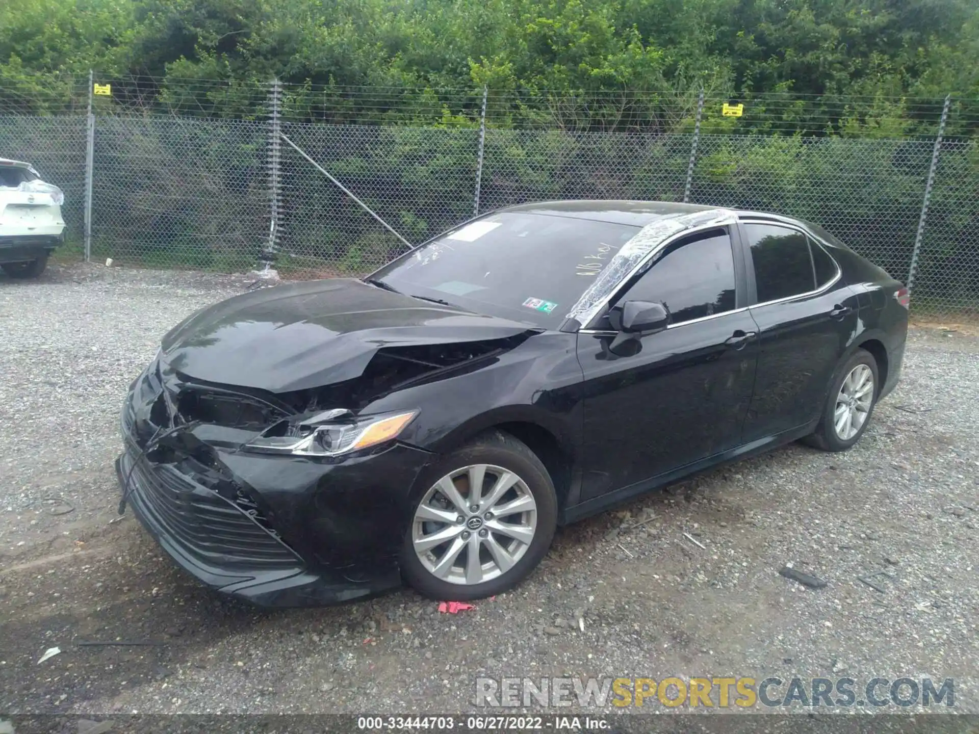 2 Photograph of a damaged car 4T1B11HK1KU233197 TOYOTA CAMRY 2019