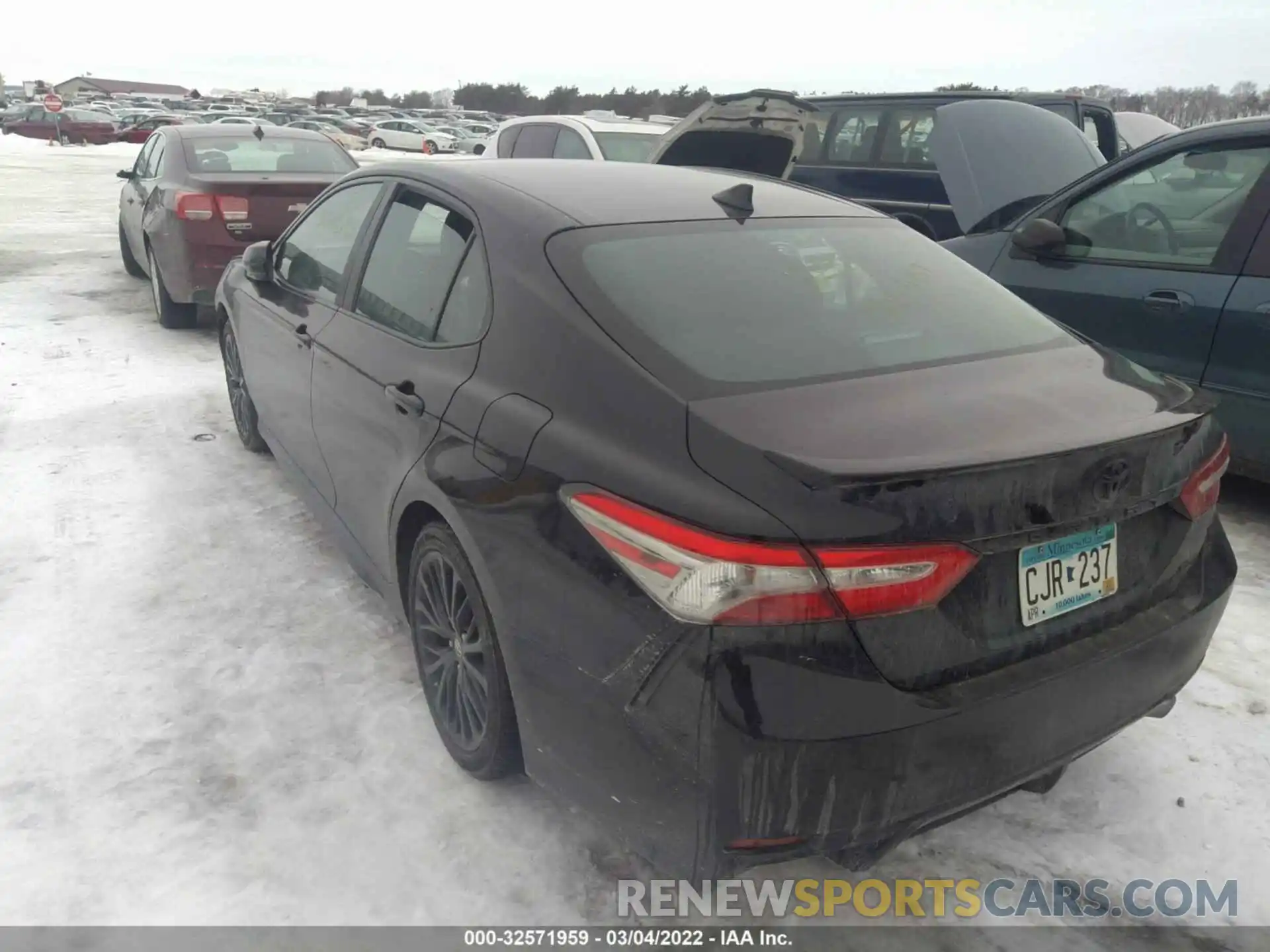 3 Photograph of a damaged car 4T1B11HK1KU234043 TOYOTA CAMRY 2019