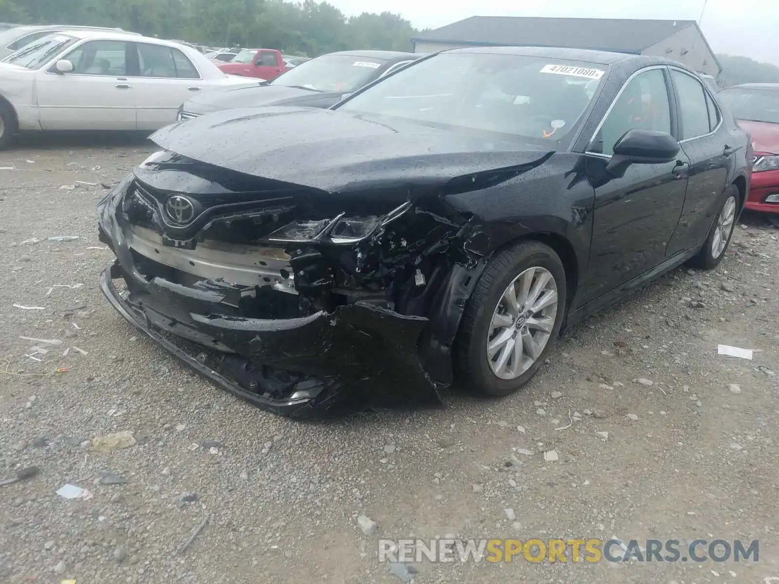 2 Photograph of a damaged car 4T1B11HK1KU234530 TOYOTA CAMRY 2019