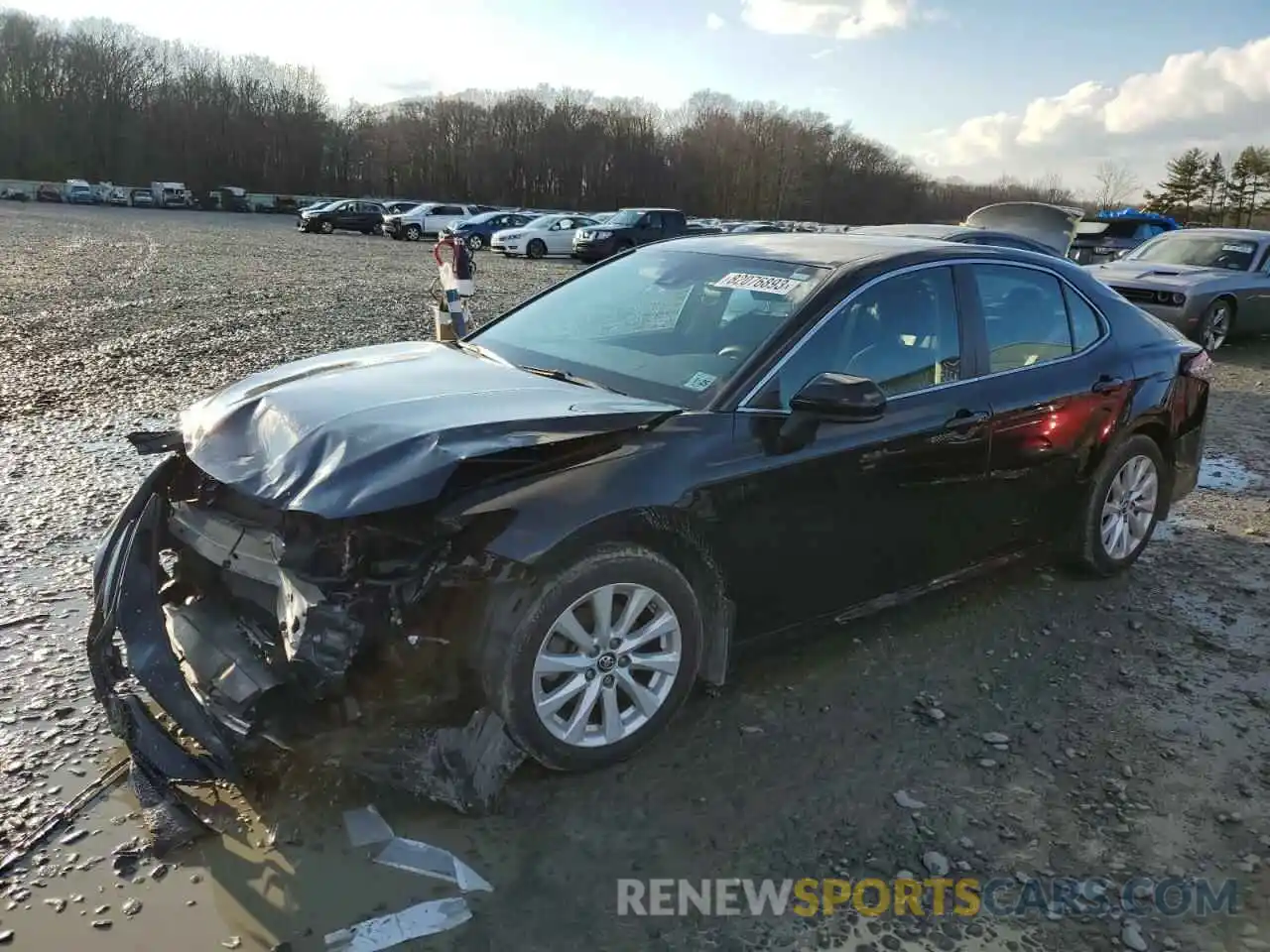 1 Photograph of a damaged car 4T1B11HK1KU234771 TOYOTA CAMRY 2019