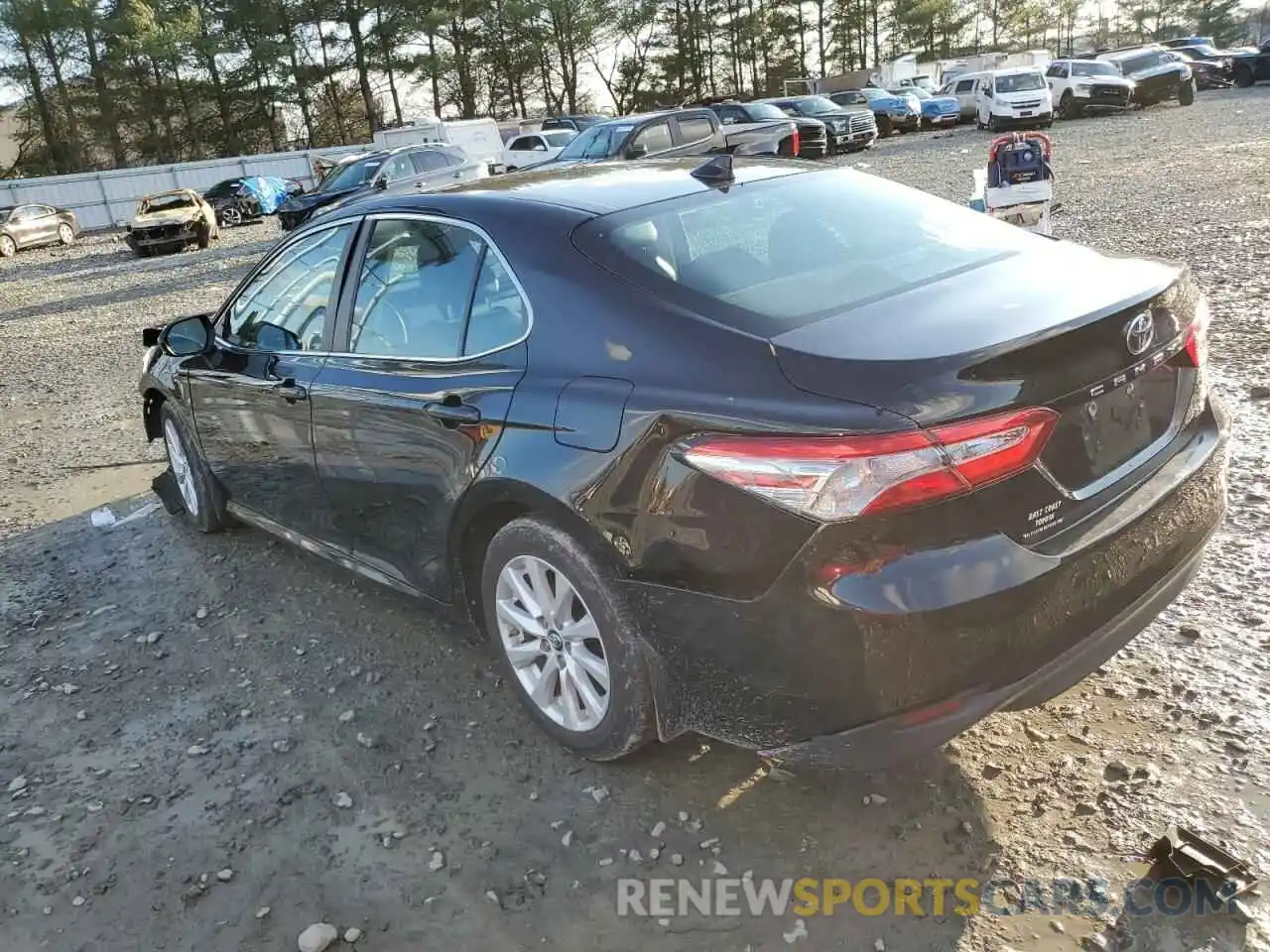 2 Photograph of a damaged car 4T1B11HK1KU234771 TOYOTA CAMRY 2019