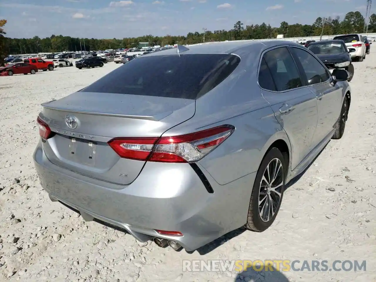 4 Photograph of a damaged car 4T1B11HK1KU236987 TOYOTA CAMRY 2019