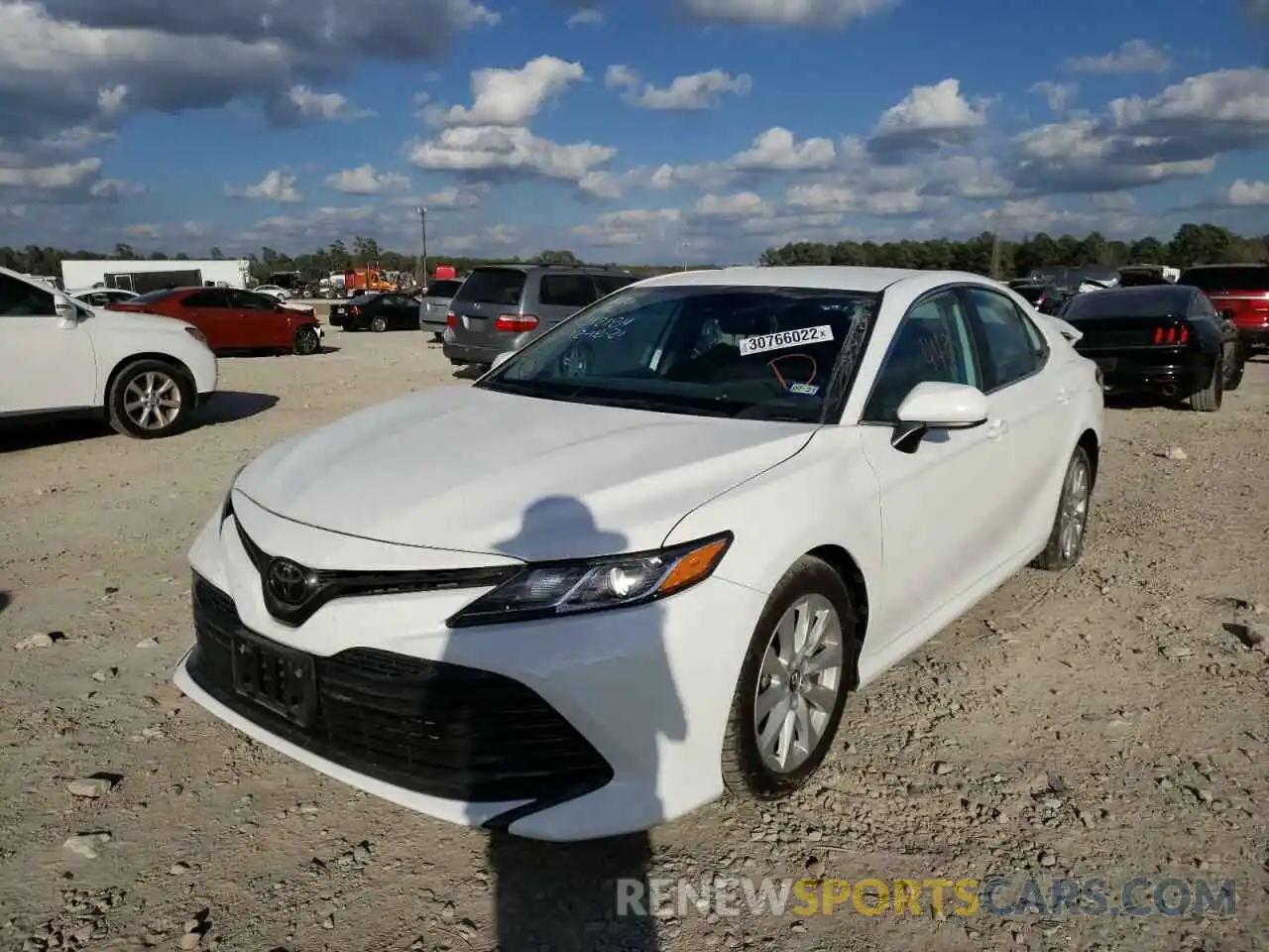 2 Photograph of a damaged car 4T1B11HK1KU239260 TOYOTA CAMRY 2019