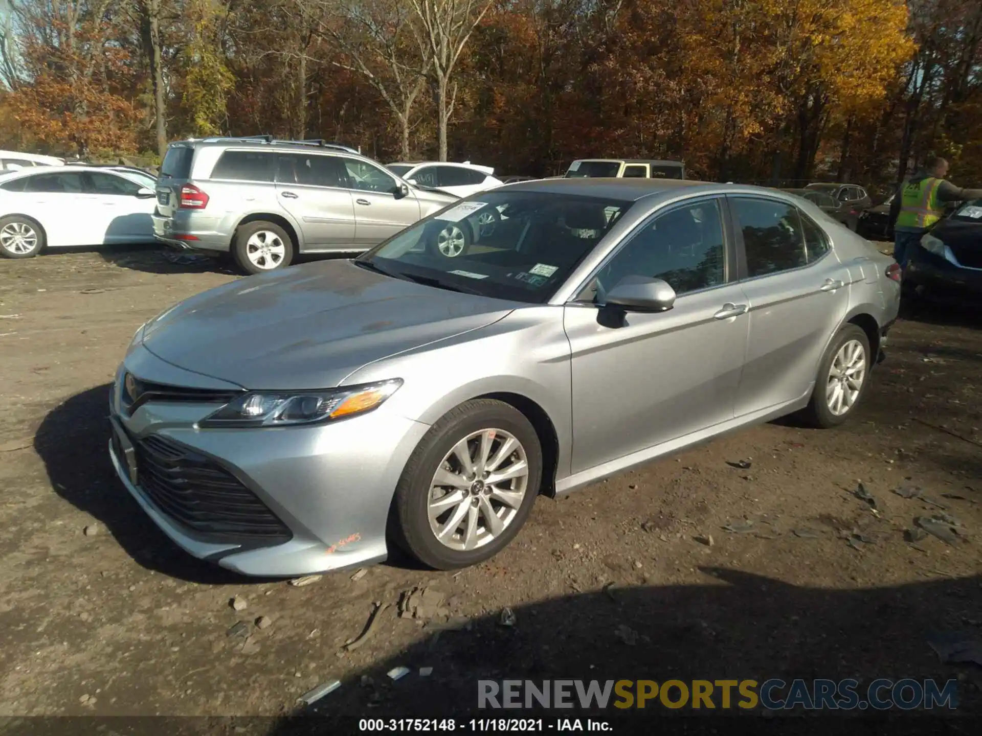 2 Photograph of a damaged car 4T1B11HK1KU240697 TOYOTA CAMRY 2019