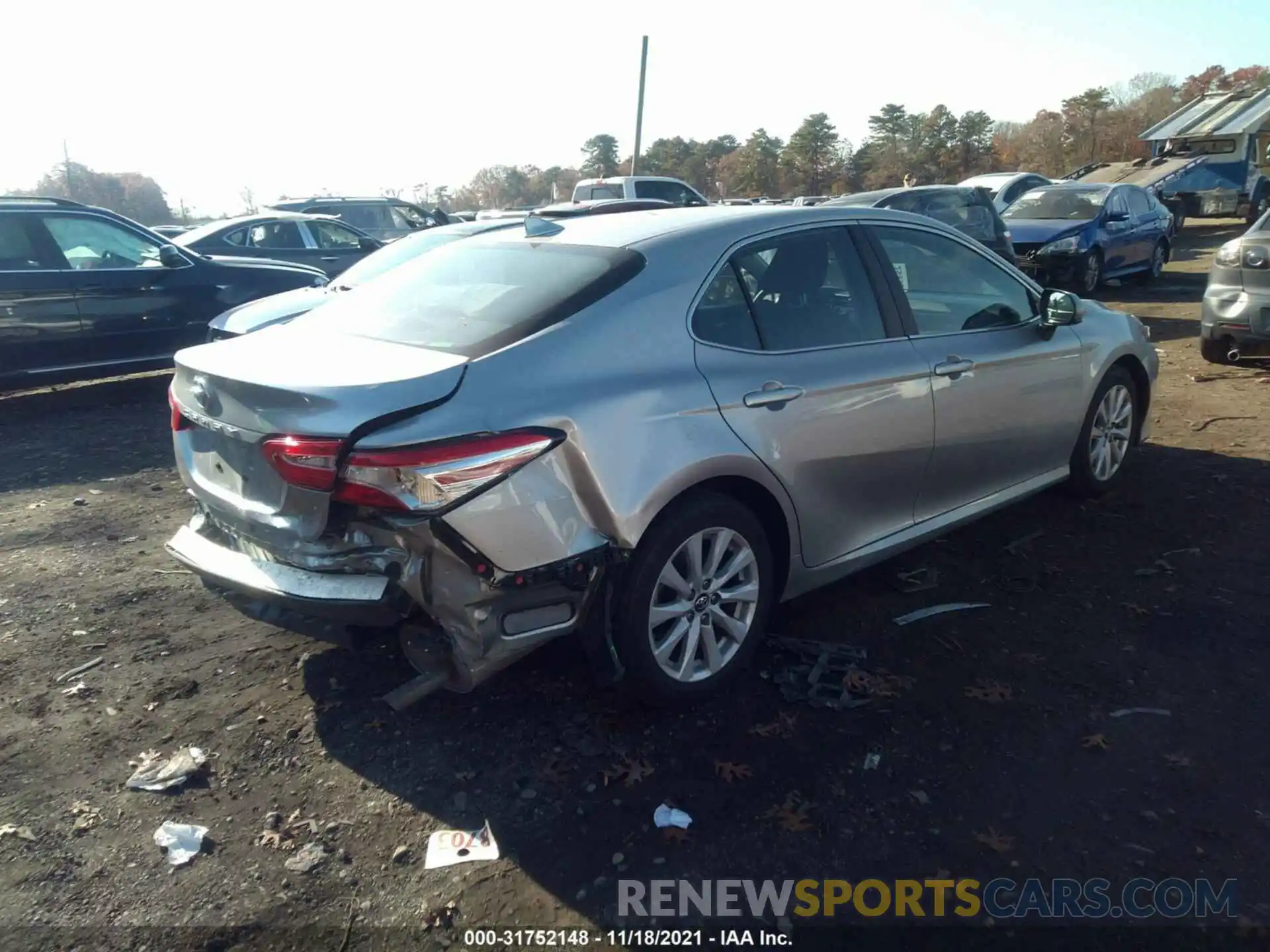 4 Photograph of a damaged car 4T1B11HK1KU240697 TOYOTA CAMRY 2019