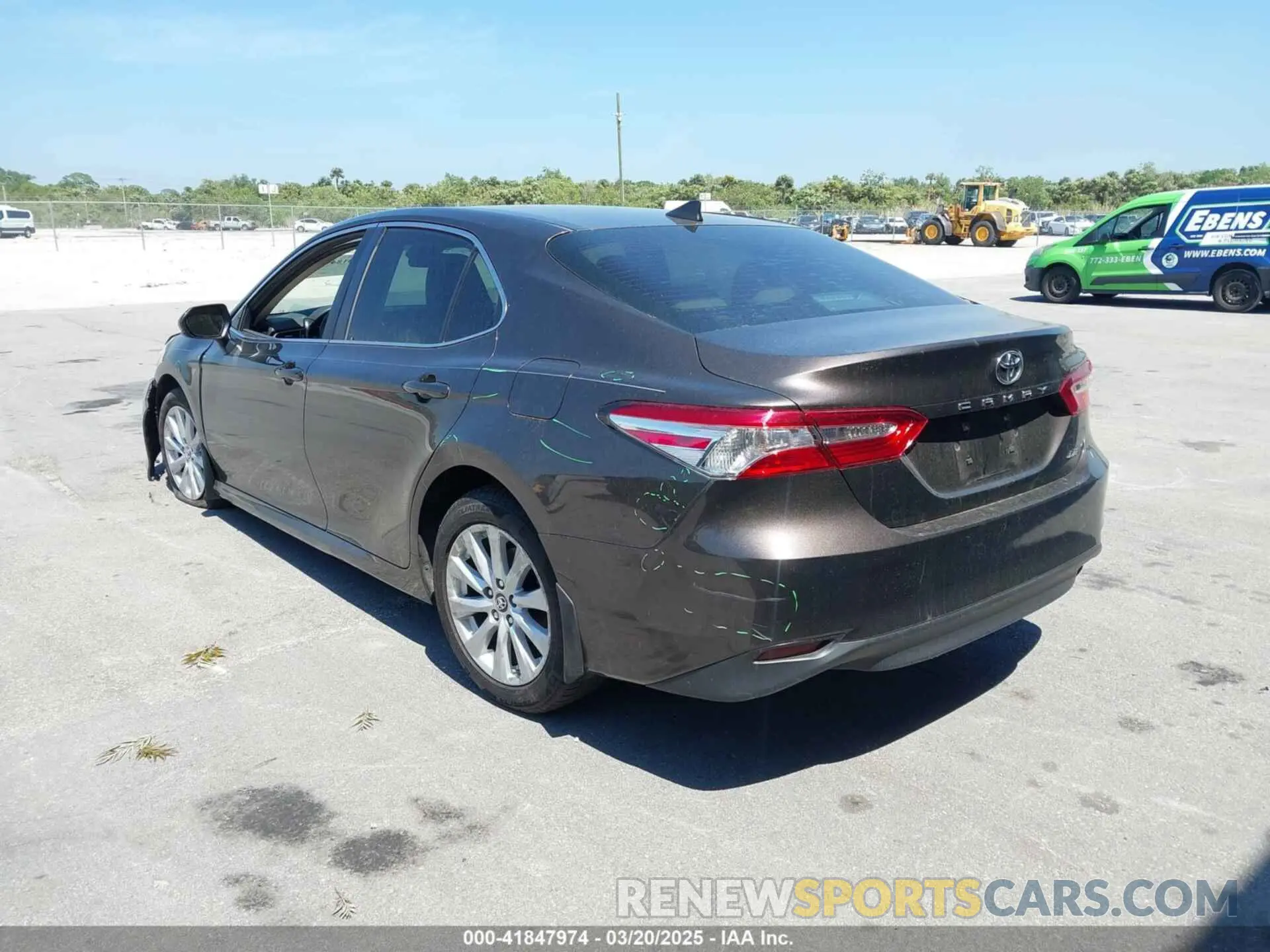 3 Photograph of a damaged car 4T1B11HK1KU240845 TOYOTA CAMRY 2019