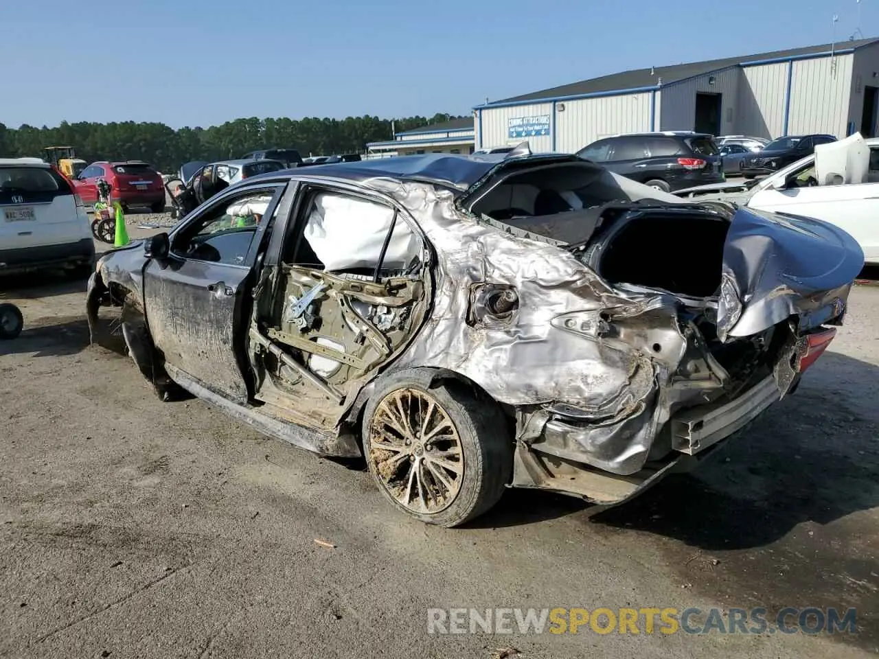 2 Photograph of a damaged car 4T1B11HK1KU254177 TOYOTA CAMRY 2019