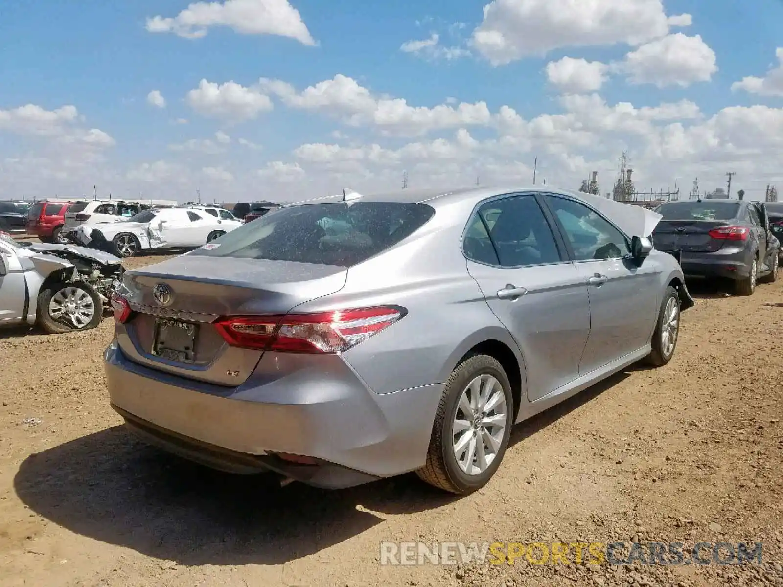 4 Photograph of a damaged car 4T1B11HK1KU254664 TOYOTA CAMRY 2019