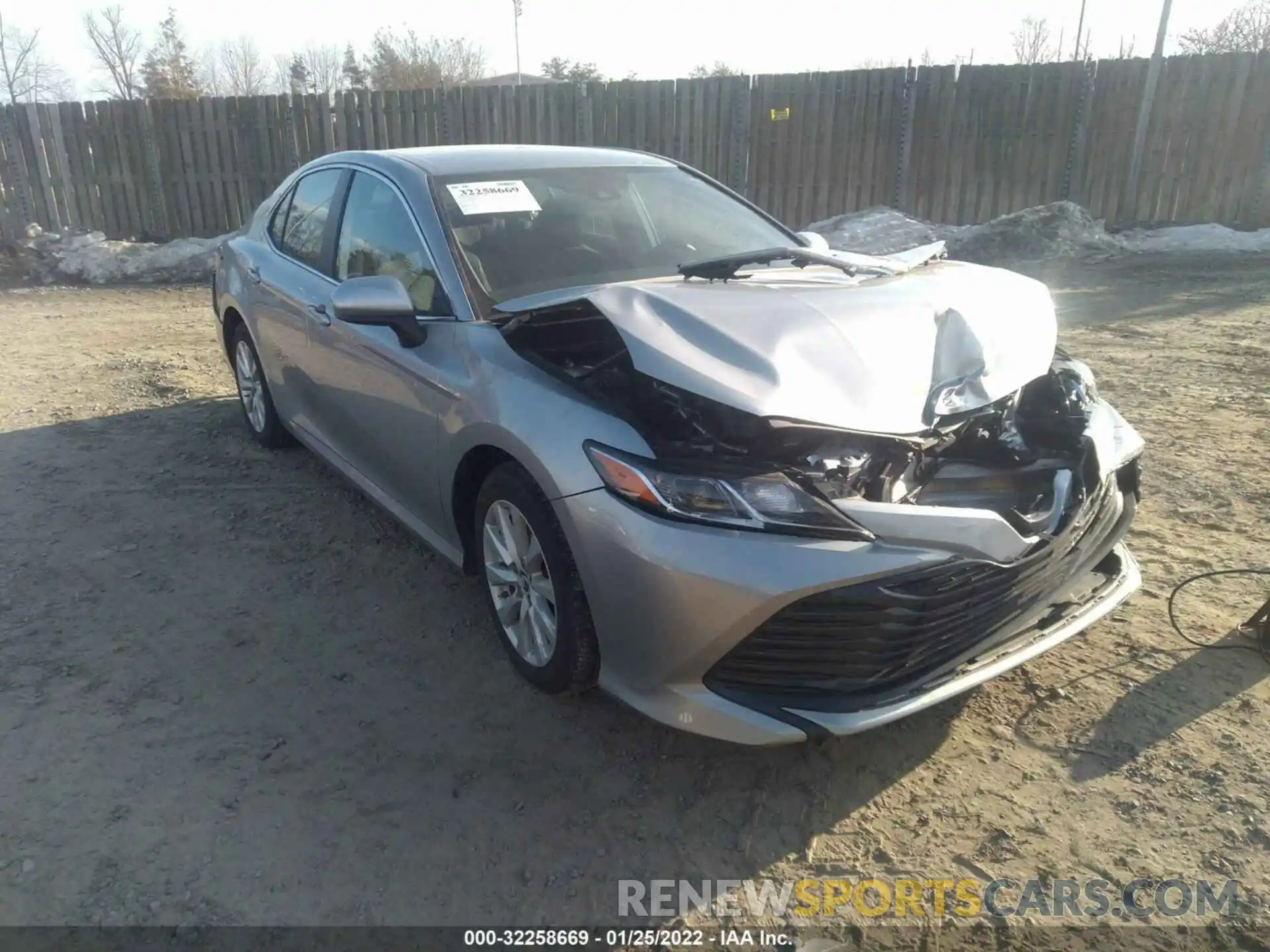 1 Photograph of a damaged car 4T1B11HK1KU257791 TOYOTA CAMRY 2019