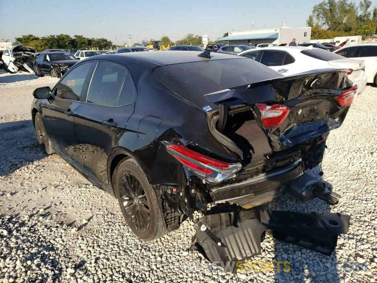 3 Photograph of a damaged car 4T1B11HK1KU258312 TOYOTA CAMRY 2019