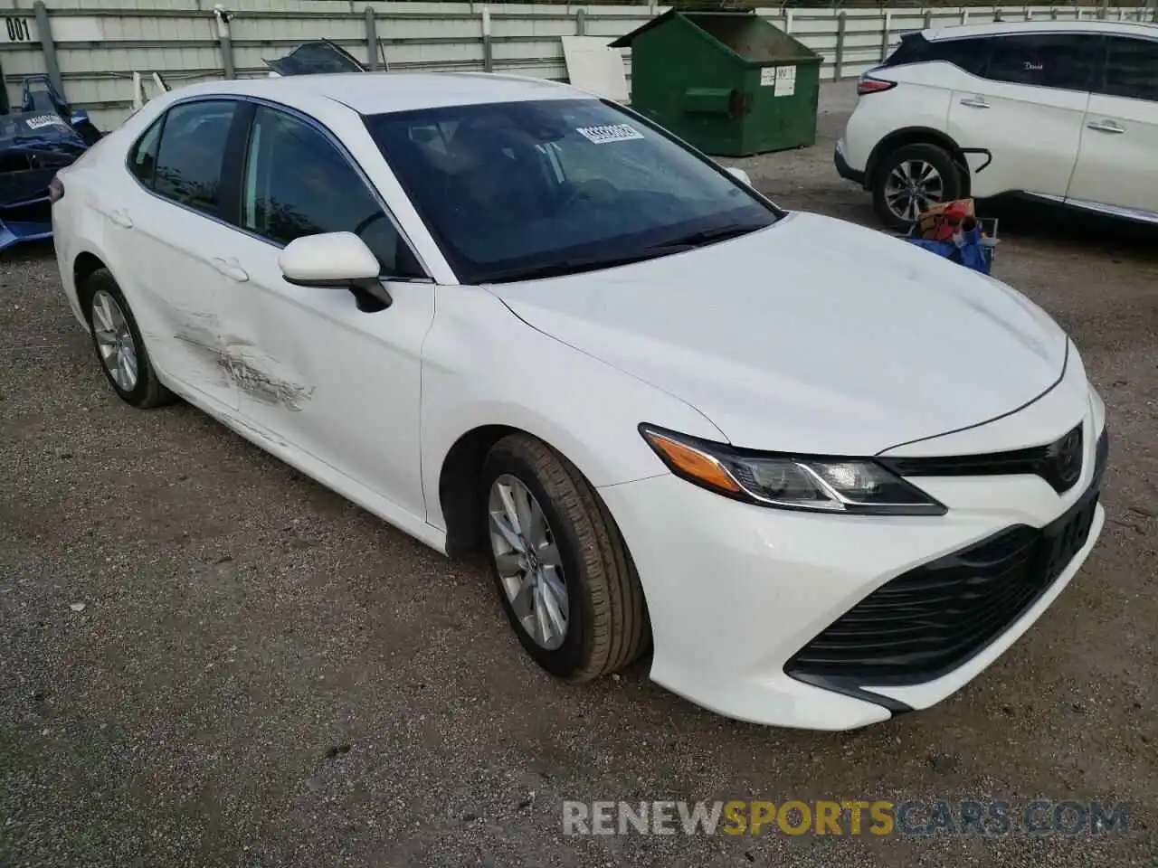 1 Photograph of a damaged car 4T1B11HK1KU263798 TOYOTA CAMRY 2019