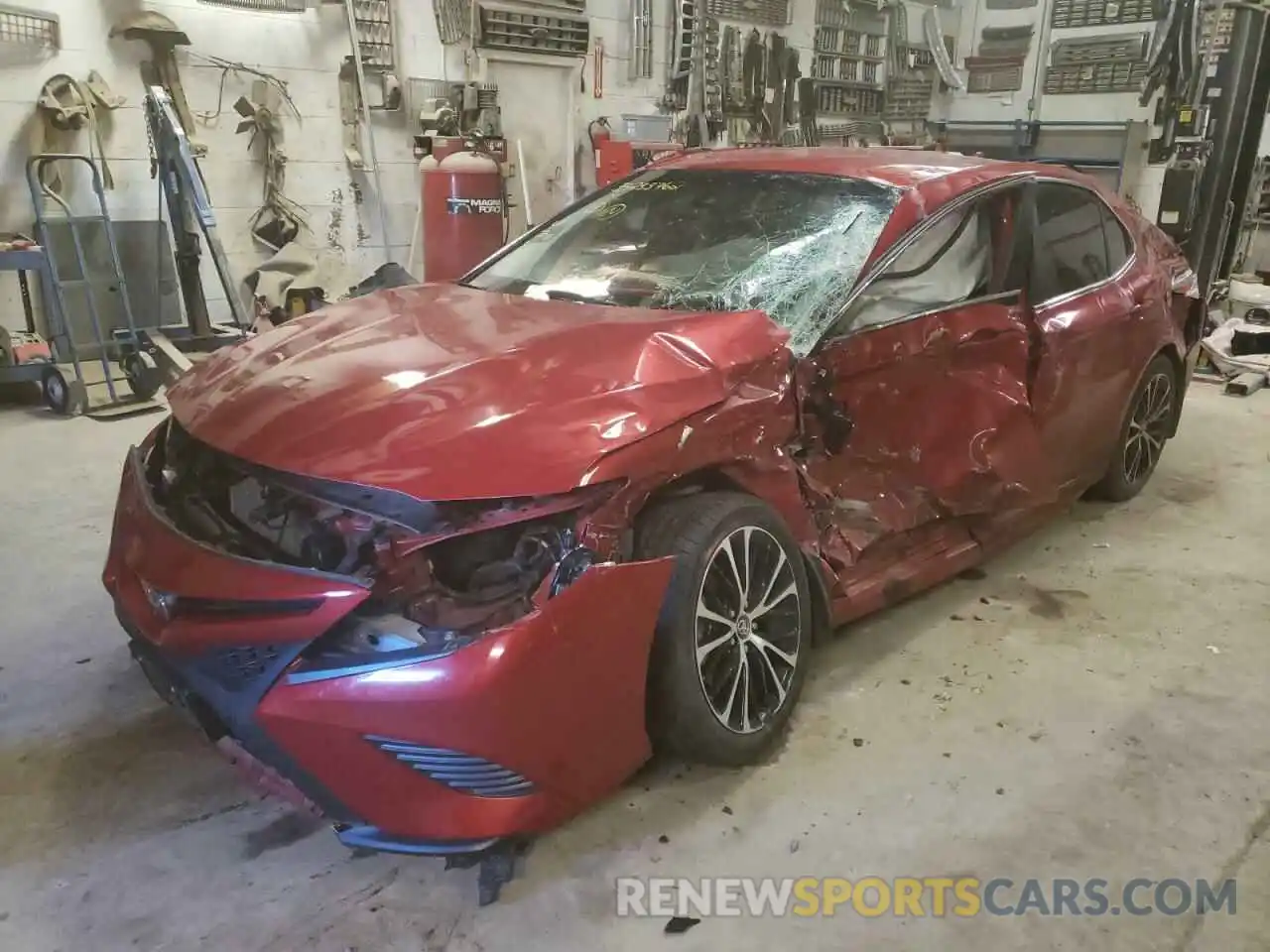 2 Photograph of a damaged car 4T1B11HK1KU265843 TOYOTA CAMRY 2019