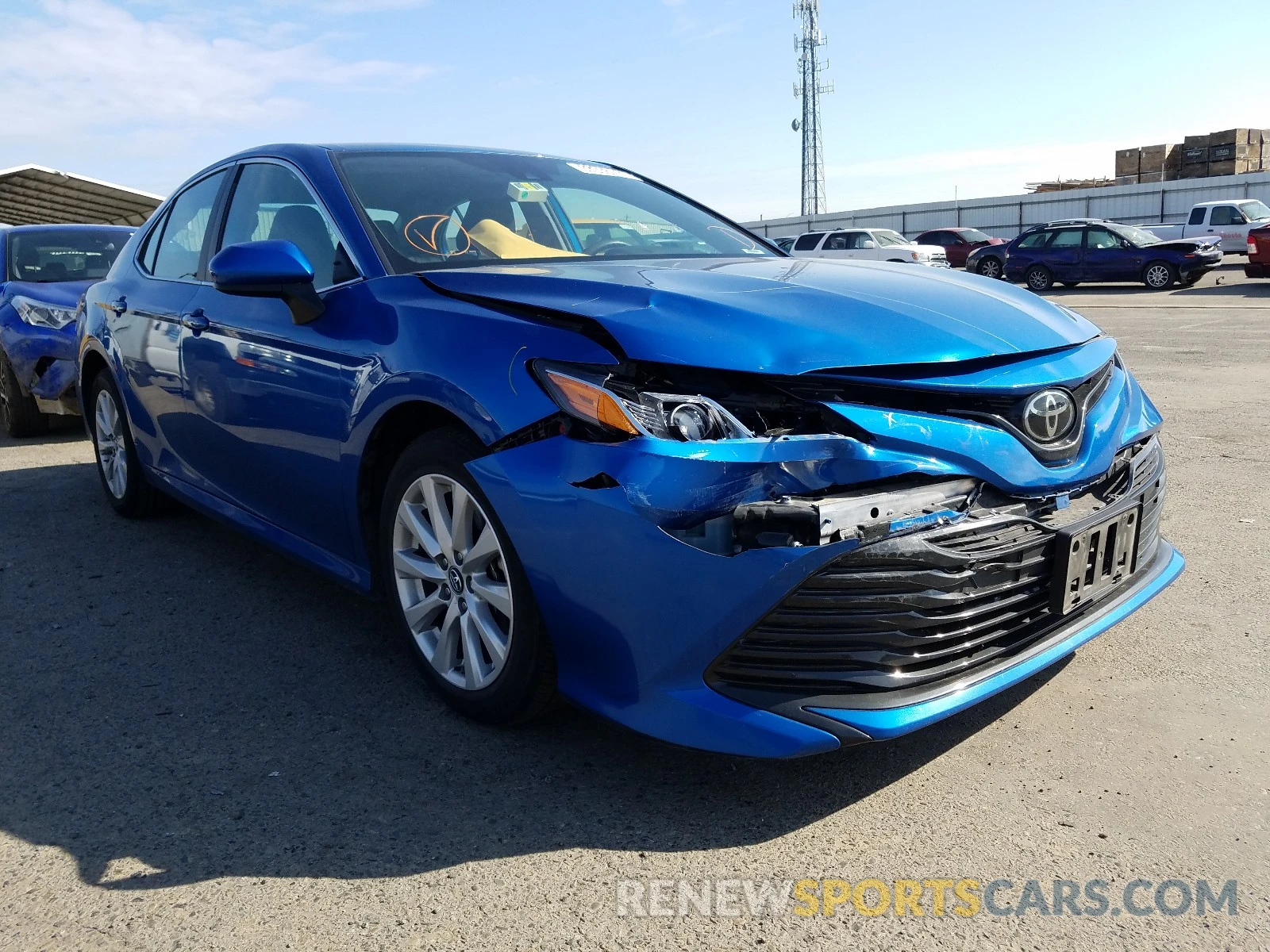 1 Photograph of a damaged car 4T1B11HK1KU265910 TOYOTA CAMRY 2019