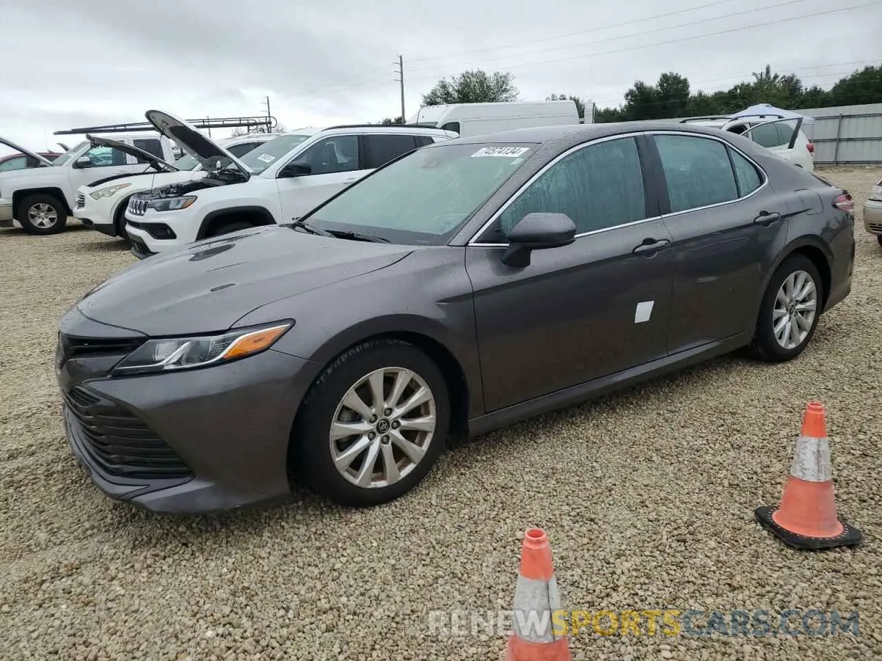 1 Photograph of a damaged car 4T1B11HK1KU268208 TOYOTA CAMRY 2019