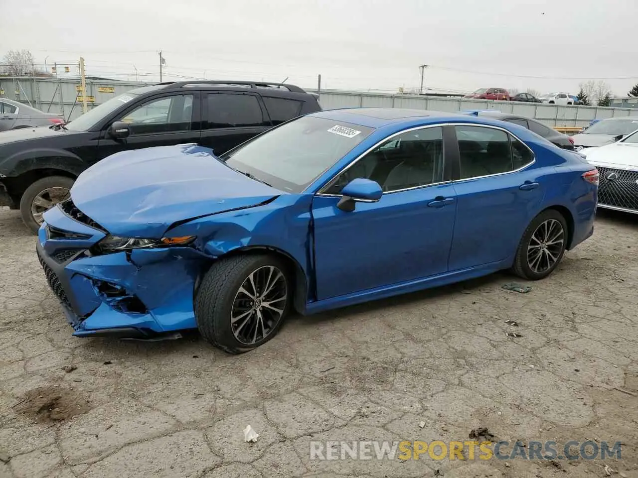 1 Photograph of a damaged car 4T1B11HK1KU270993 TOYOTA CAMRY 2019