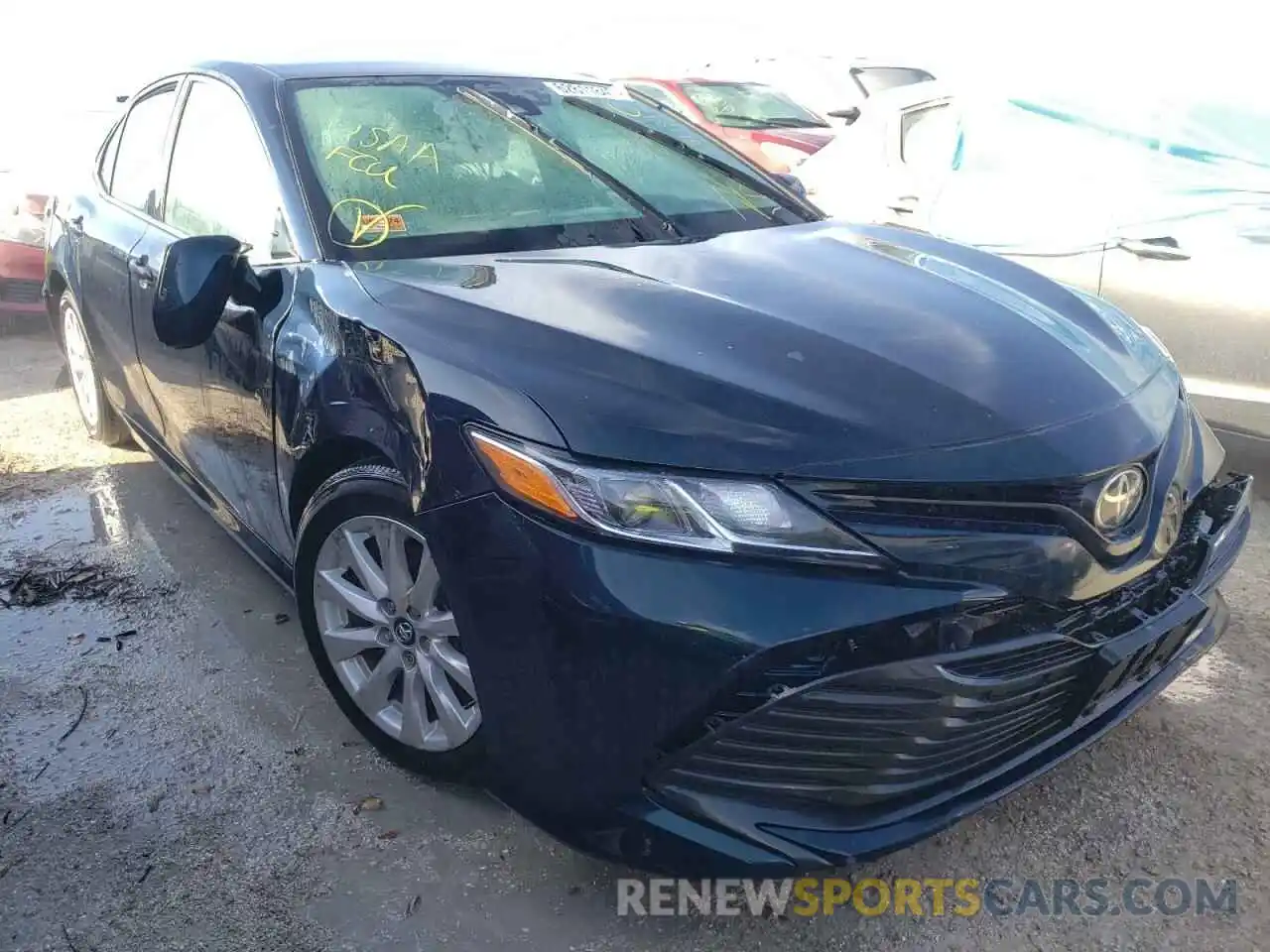 1 Photograph of a damaged car 4T1B11HK1KU271755 TOYOTA CAMRY 2019