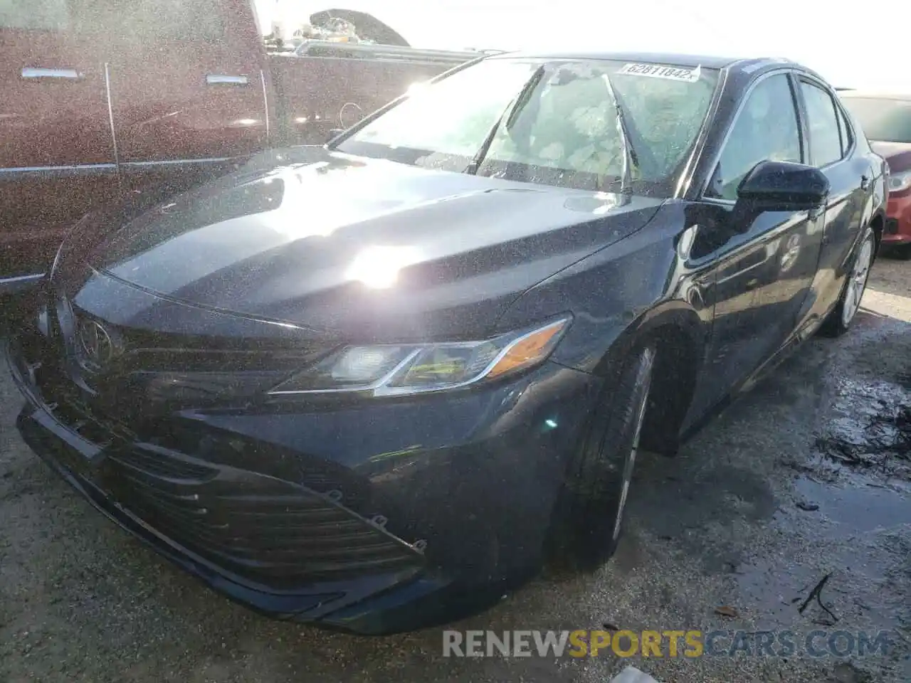 2 Photograph of a damaged car 4T1B11HK1KU271755 TOYOTA CAMRY 2019