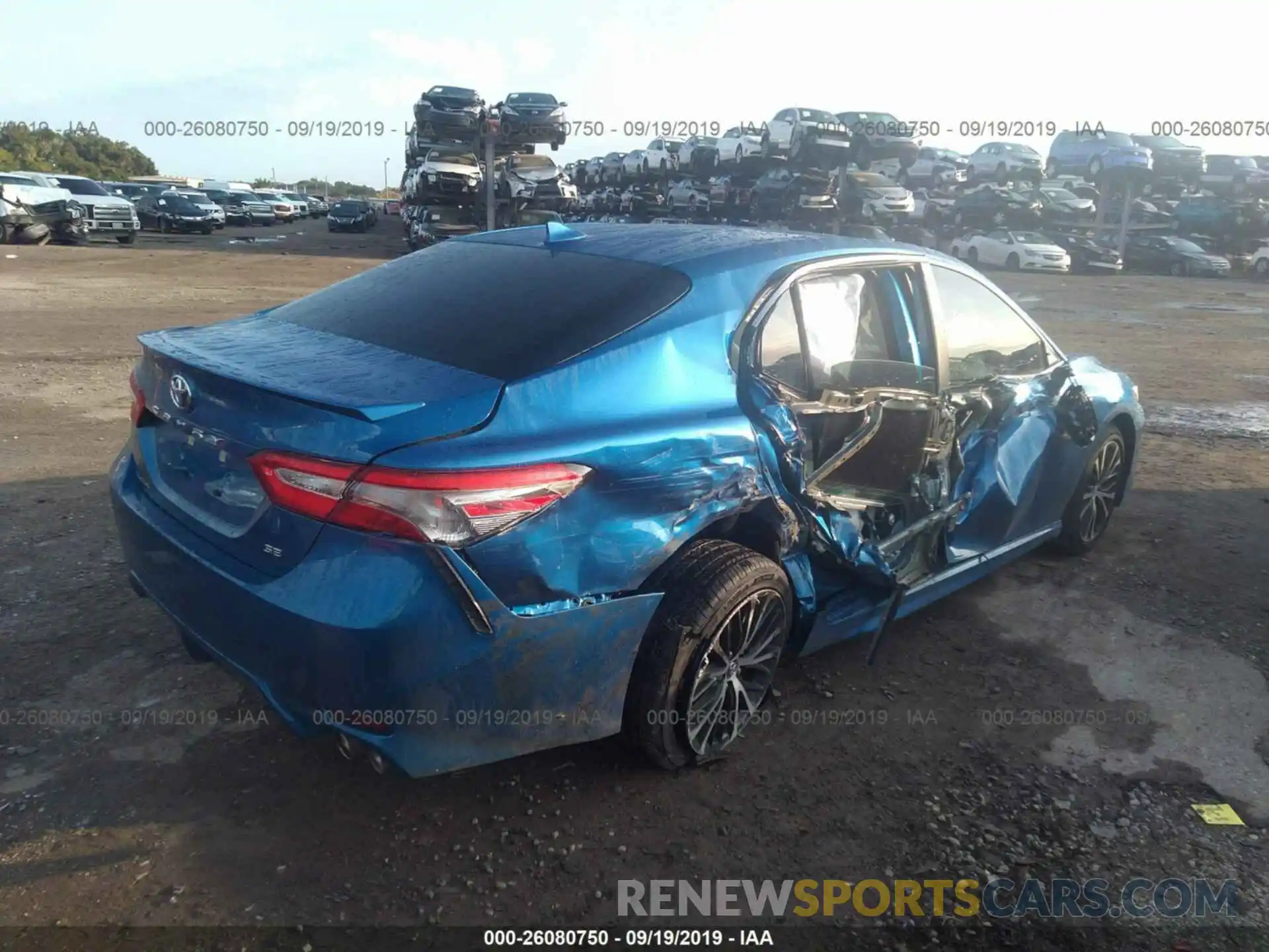 4 Photograph of a damaged car 4T1B11HK1KU273554 TOYOTA CAMRY 2019