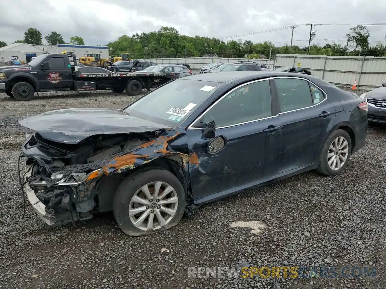 1 Photograph of a damaged car 4T1B11HK1KU277099 TOYOTA CAMRY 2019