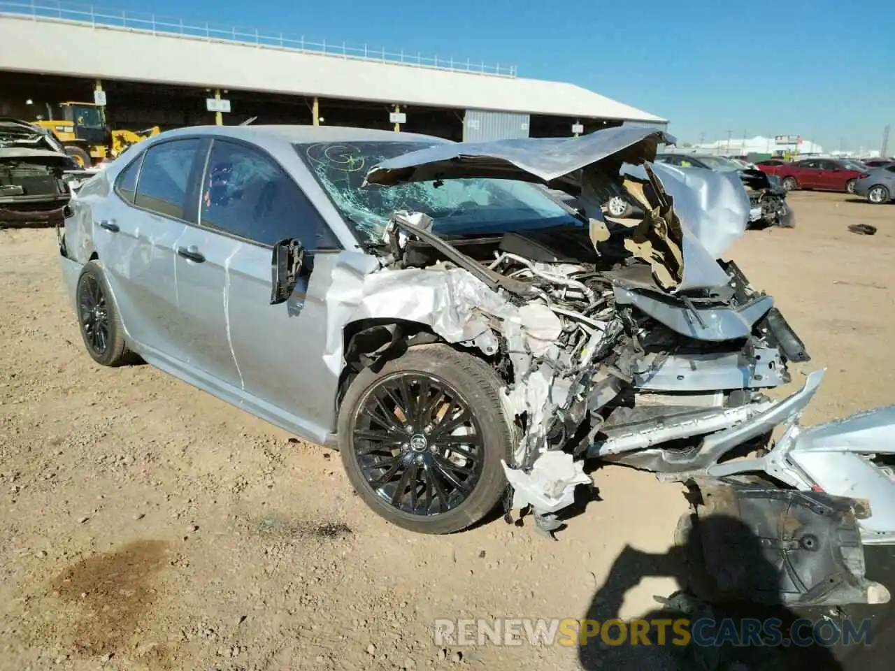 1 Photograph of a damaged car 4T1B11HK1KU278267 TOYOTA CAMRY 2019