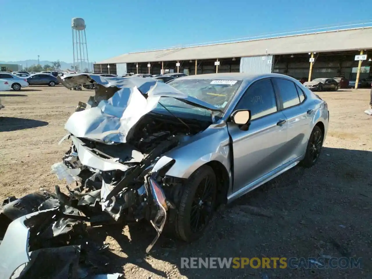 2 Photograph of a damaged car 4T1B11HK1KU278267 TOYOTA CAMRY 2019