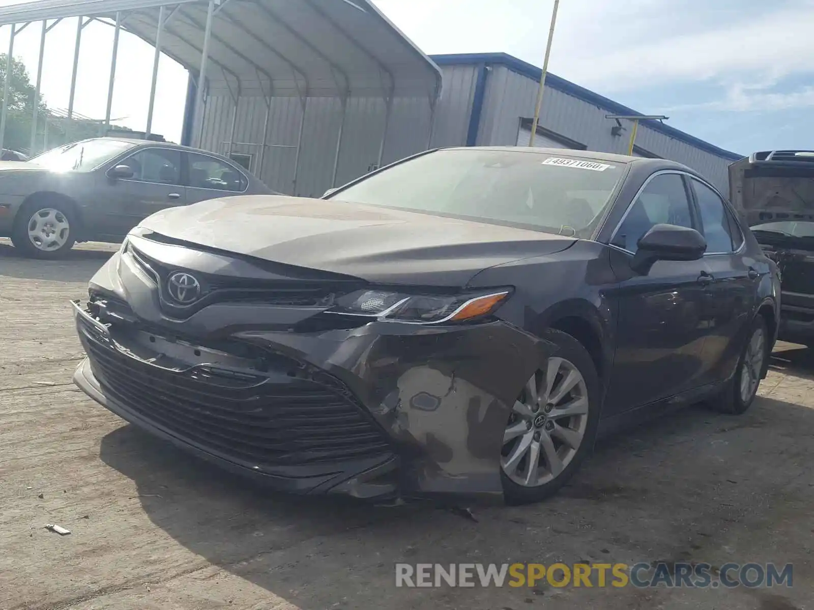 2 Photograph of a damaged car 4T1B11HK1KU287194 TOYOTA CAMRY 2019