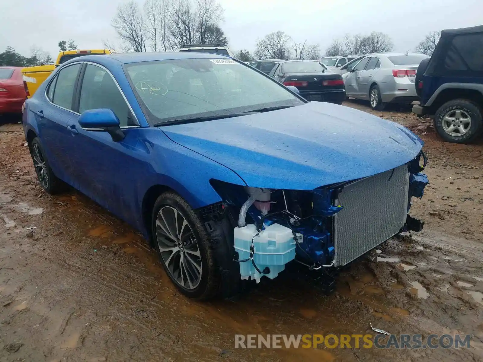 1 Photograph of a damaged car 4T1B11HK1KU288863 TOYOTA CAMRY 2019