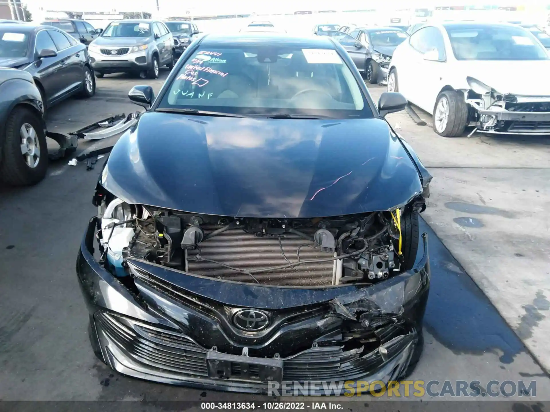 6 Photograph of a damaged car 4T1B11HK1KU288989 TOYOTA CAMRY 2019