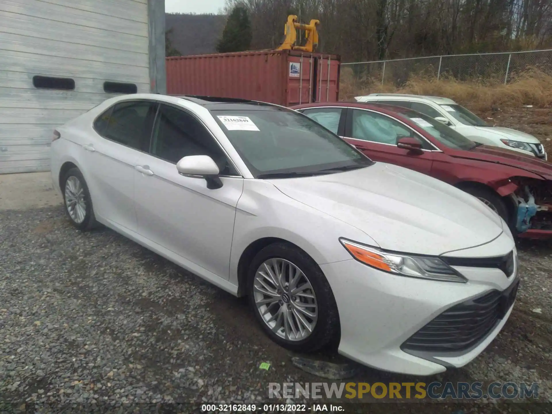 1 Photograph of a damaged car 4T1B11HK1KU297336 TOYOTA CAMRY 2019