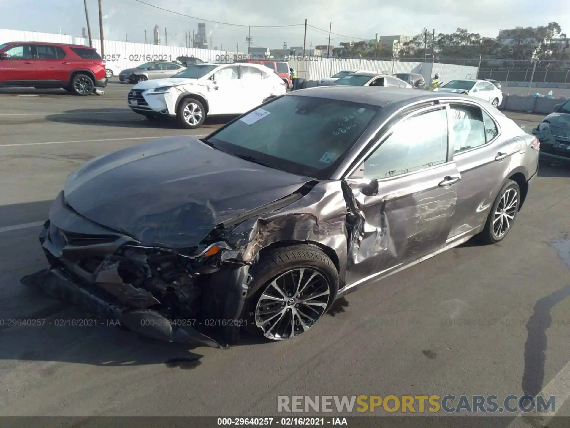 2 Photograph of a damaged car 4T1B11HK1KU686056 TOYOTA CAMRY 2019