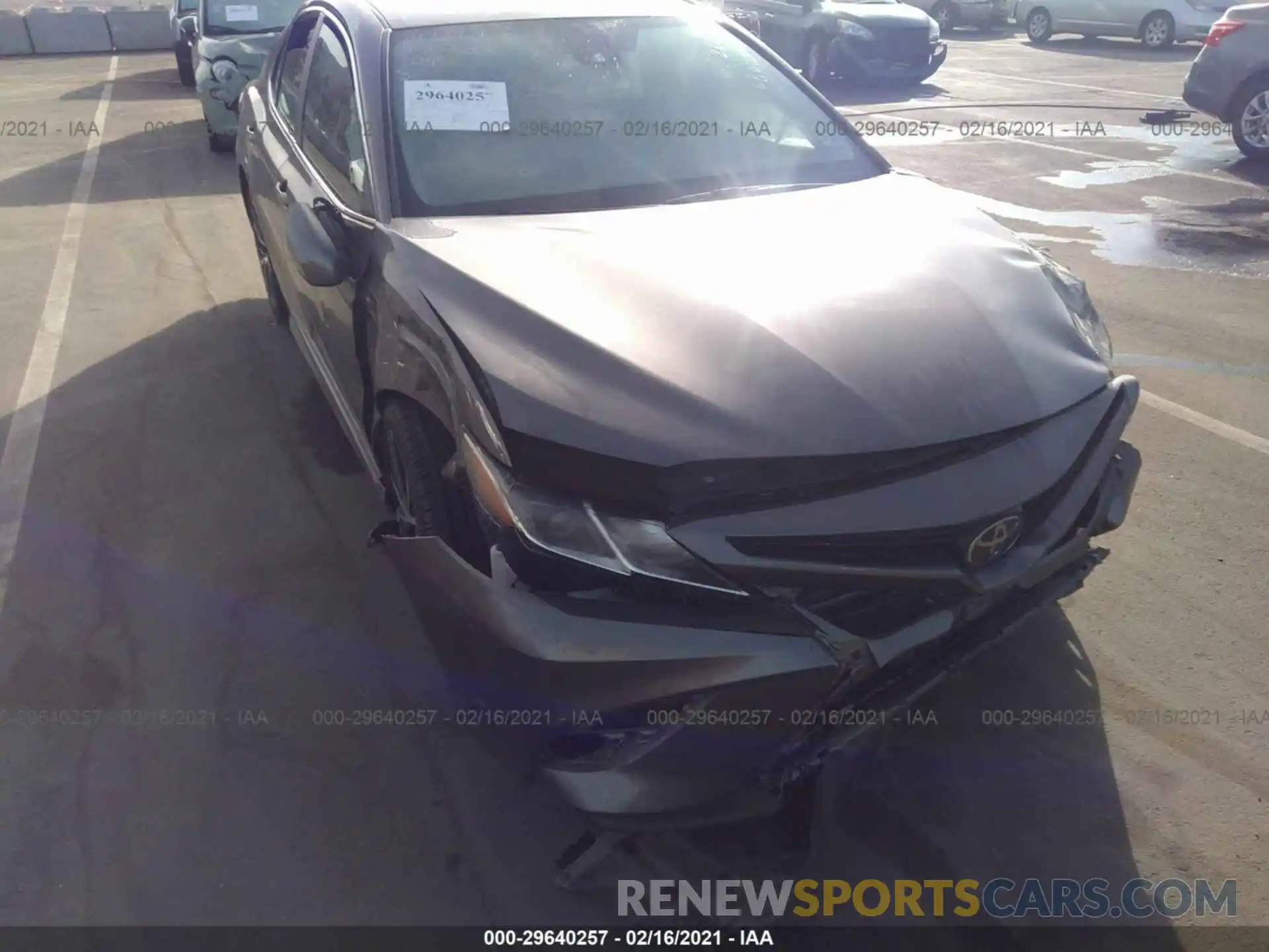 6 Photograph of a damaged car 4T1B11HK1KU686056 TOYOTA CAMRY 2019