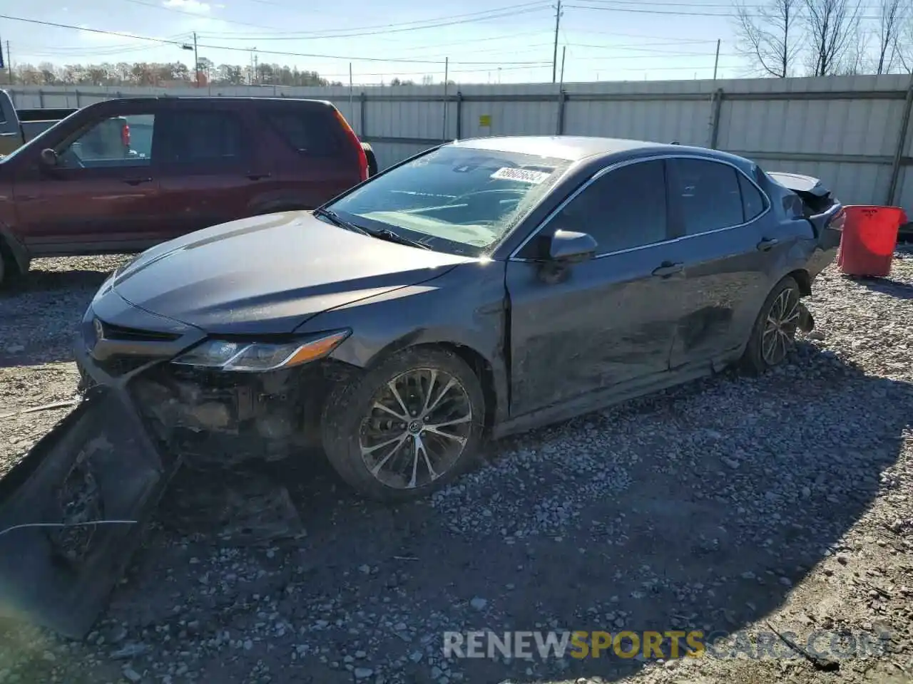 1 Photograph of a damaged car 4T1B11HK1KU687367 TOYOTA CAMRY 2019