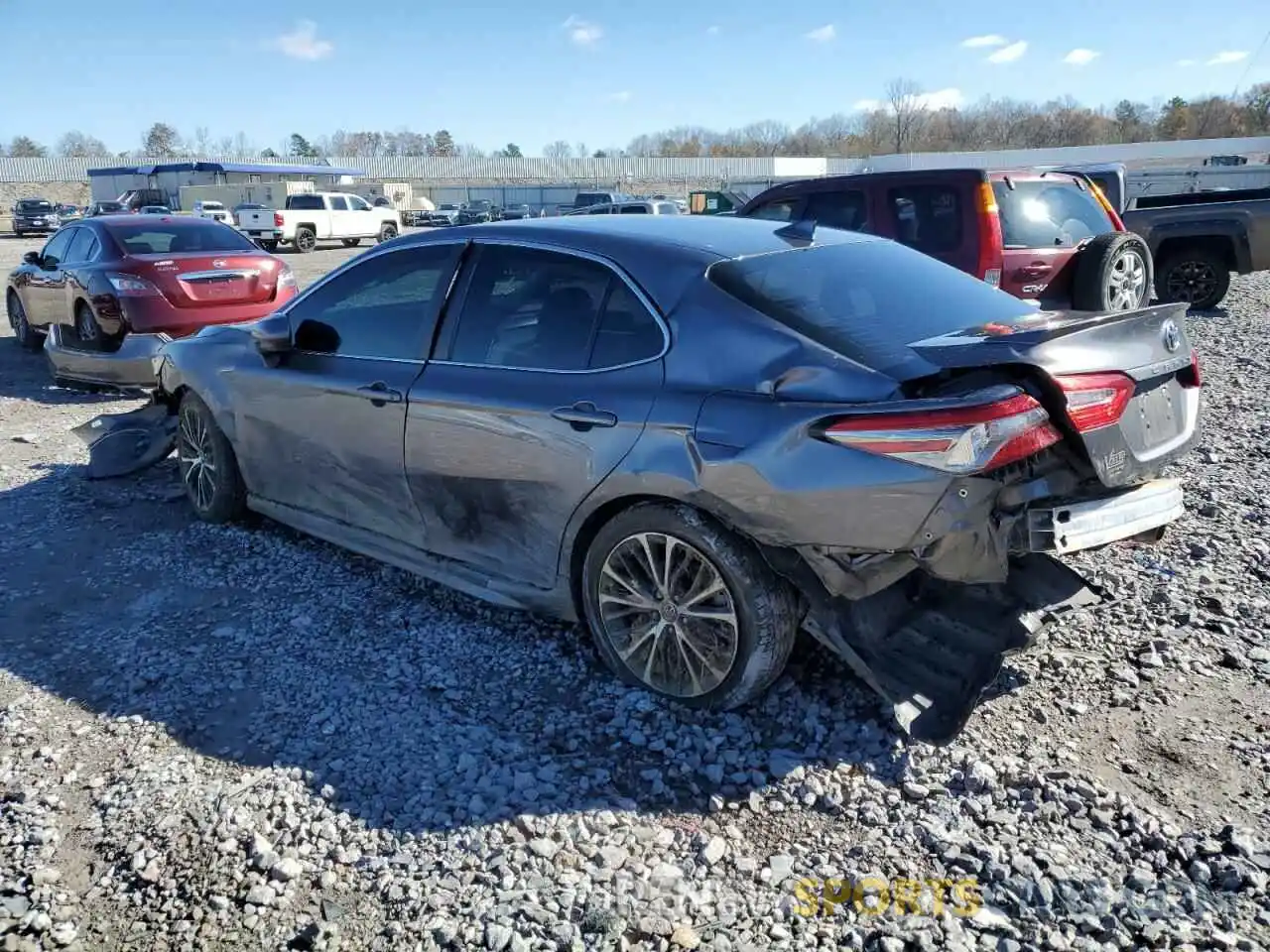 2 Photograph of a damaged car 4T1B11HK1KU687367 TOYOTA CAMRY 2019