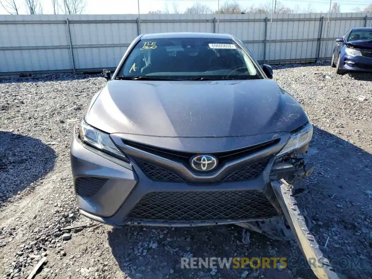 5 Photograph of a damaged car 4T1B11HK1KU687367 TOYOTA CAMRY 2019