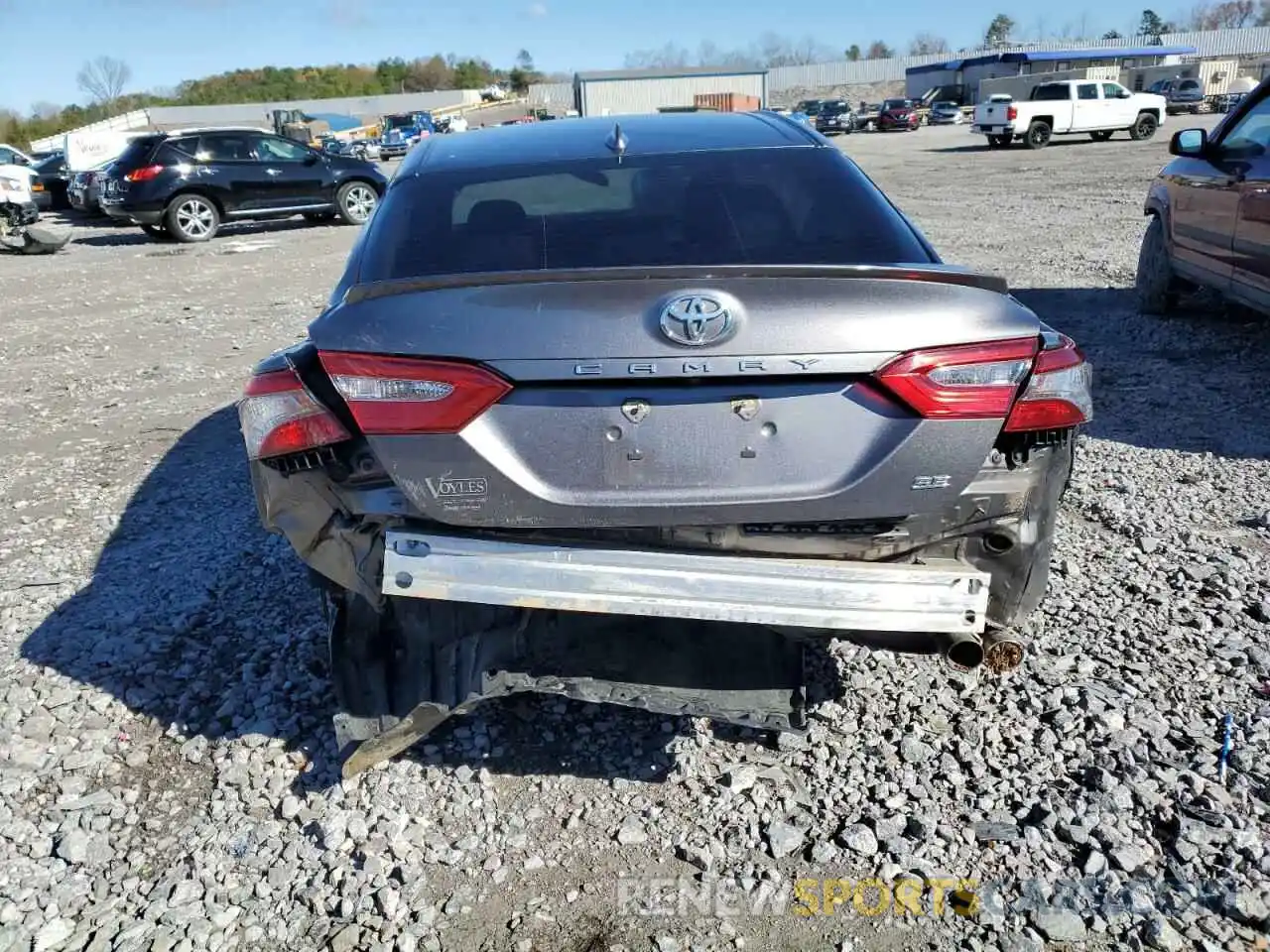 6 Photograph of a damaged car 4T1B11HK1KU687367 TOYOTA CAMRY 2019