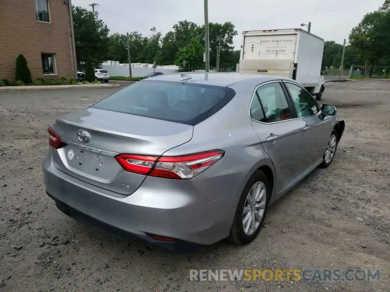 4 Photograph of a damaged car 4T1B11HK1KU687532 TOYOTA CAMRY 2019