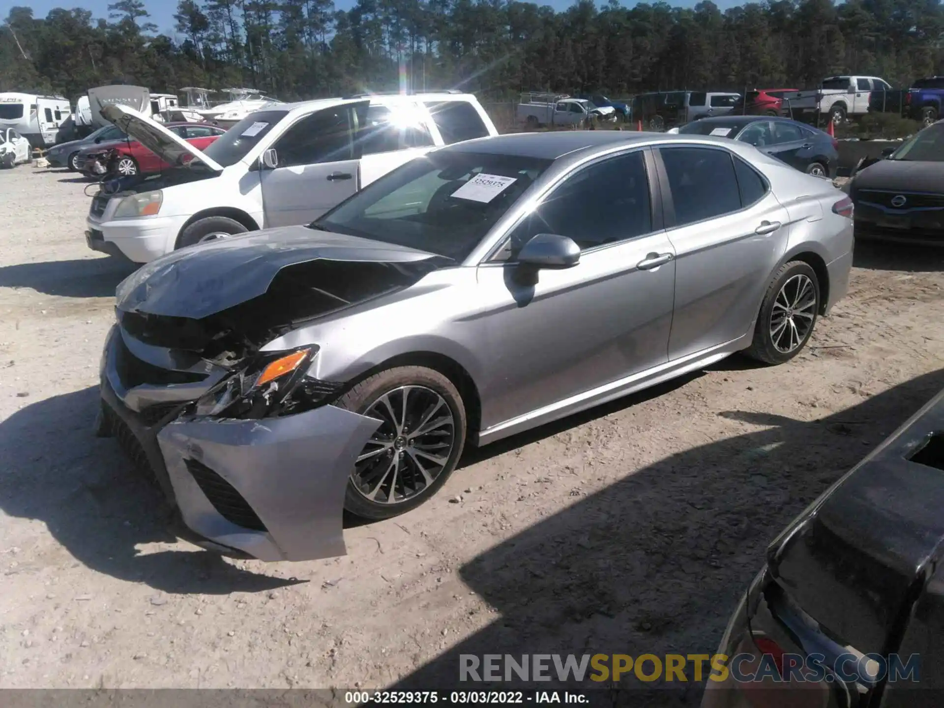 2 Photograph of a damaged car 4T1B11HK1KU689152 TOYOTA CAMRY 2019