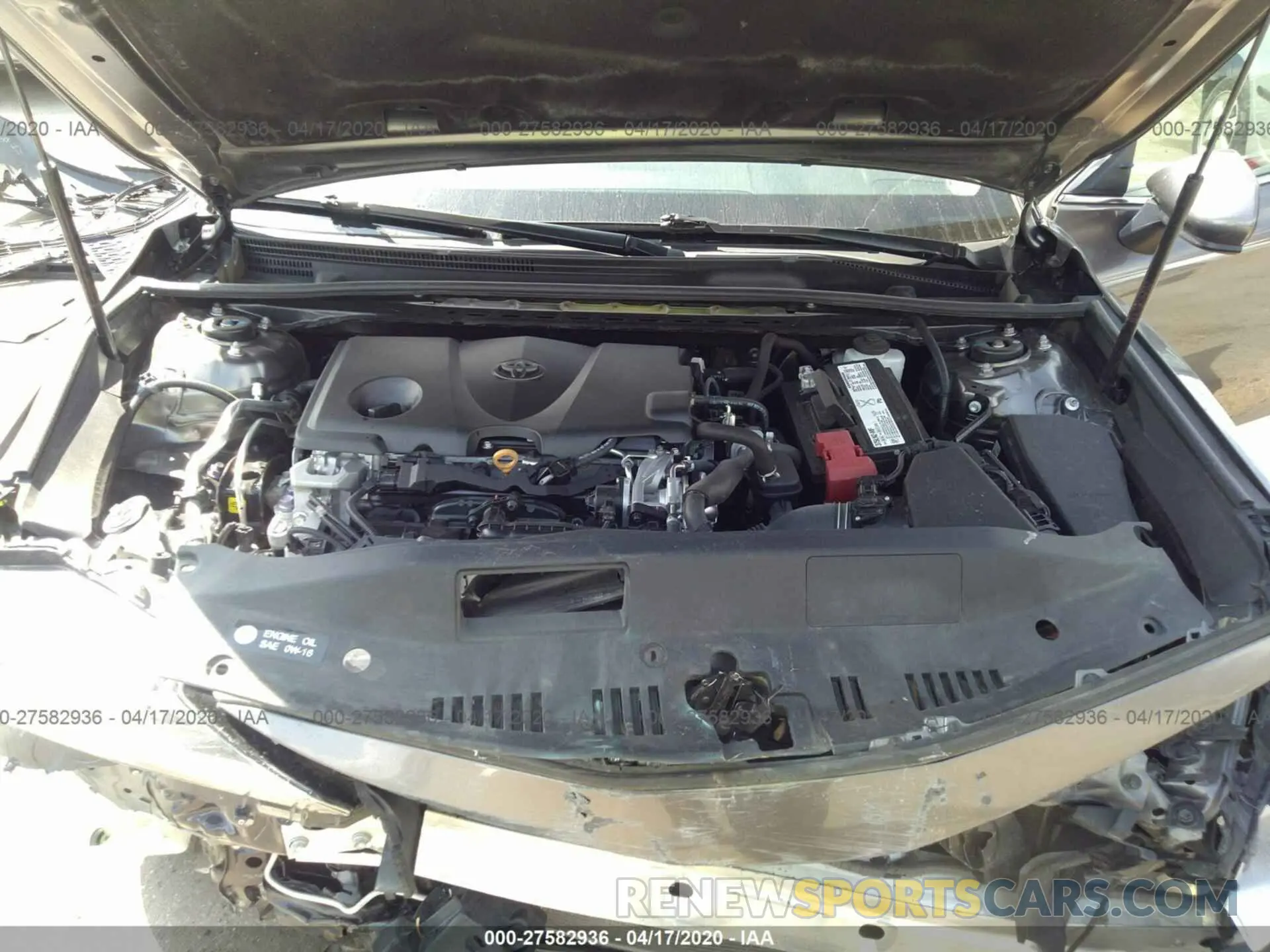 10 Photograph of a damaged car 4T1B11HK1KU690009 TOYOTA CAMRY 2019