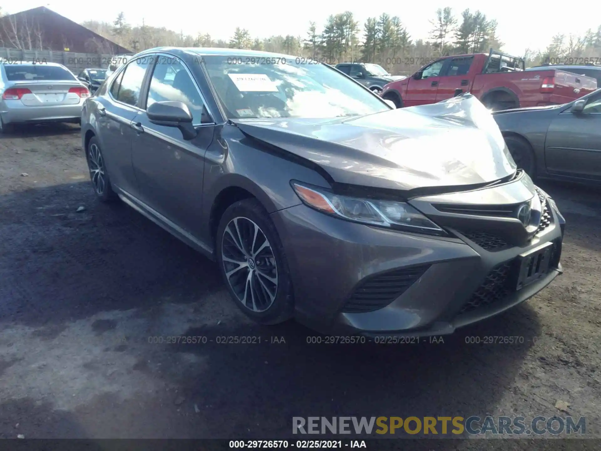 1 Photograph of a damaged car 4T1B11HK1KU697350 TOYOTA CAMRY 2019